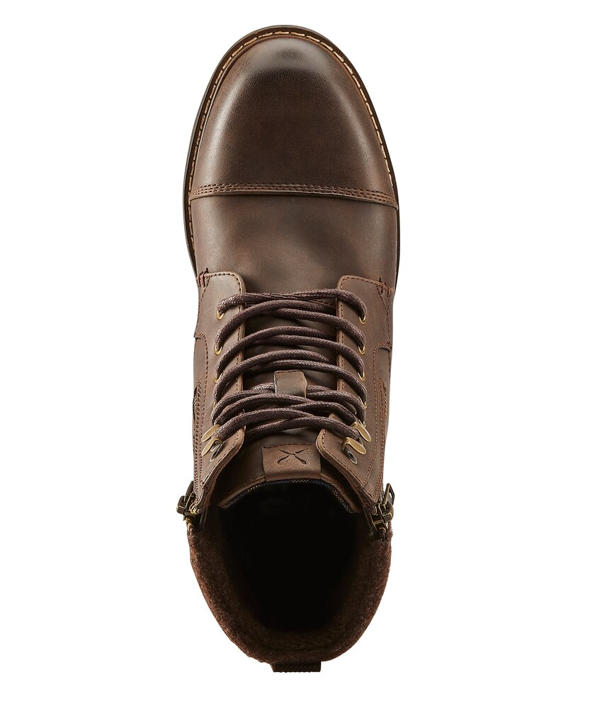 Denver Hayes Men's Bathurst T-Max Insulated Lace Up Style Wide Fit Boots - Chestnut