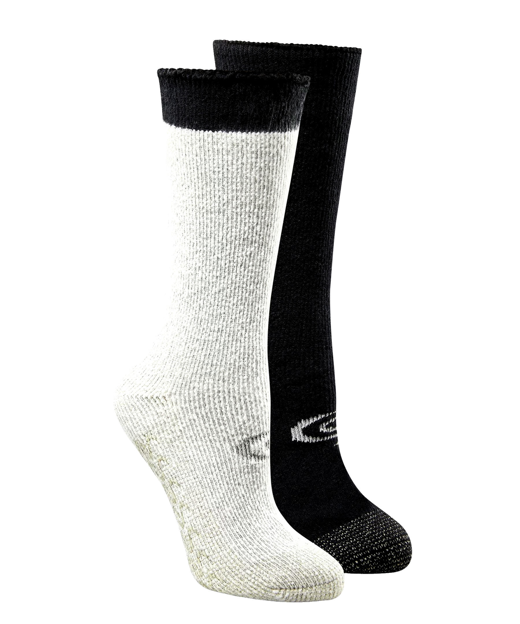 Copper Sole Women's 2 Pack T-Max Lounge Crew Socks Compression Over The Calf Socks