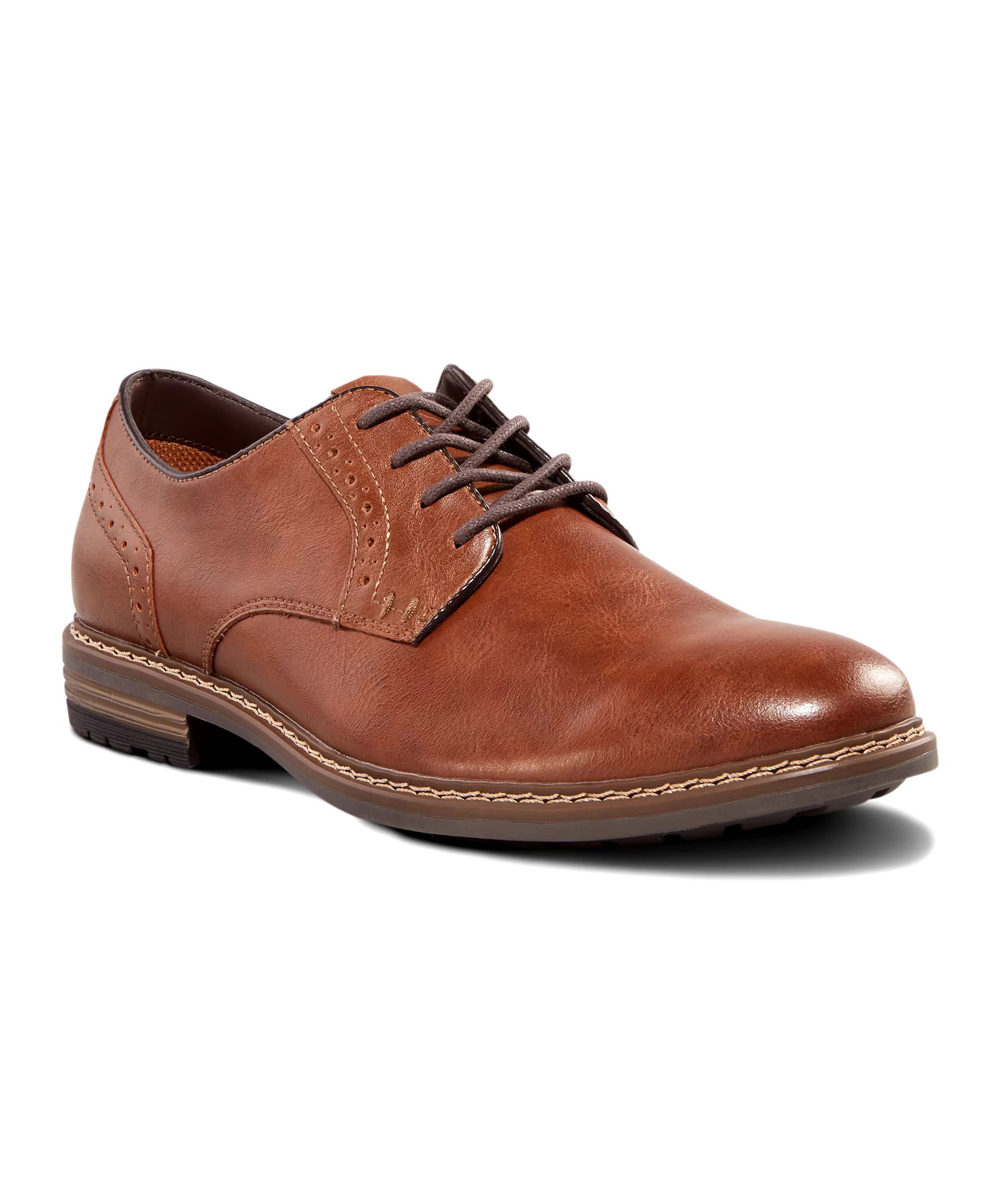 Denver Hayes Men's Mandera Lace Up Dress Shoes - Brown