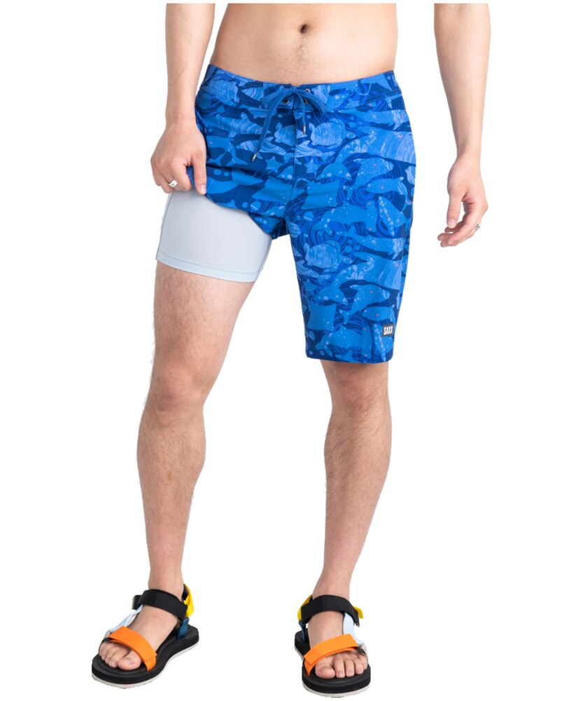Men's 19 Inch Betawave Ballpark Pouch Three D Fit Board Shorts