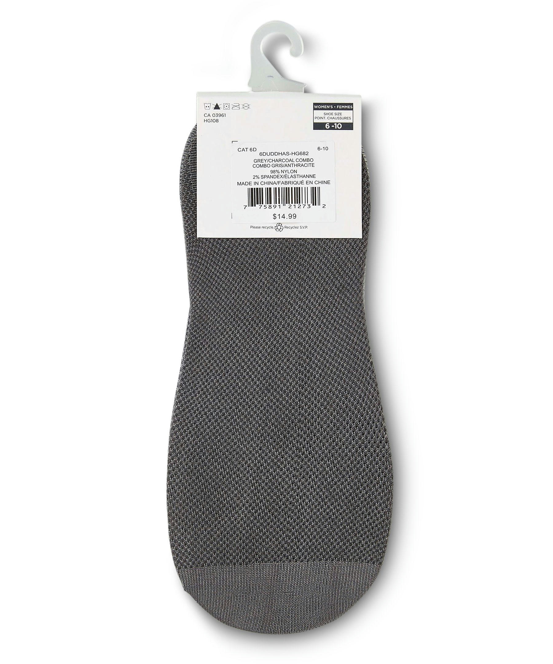 Shambhala Women's 3-Pack Sport Mesh Liner Socks