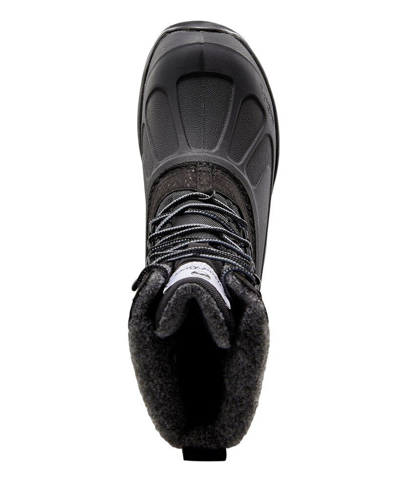 WindRiver Women's Blackcomb IceFX Water Repellent Lace Up Winter Boots - Black