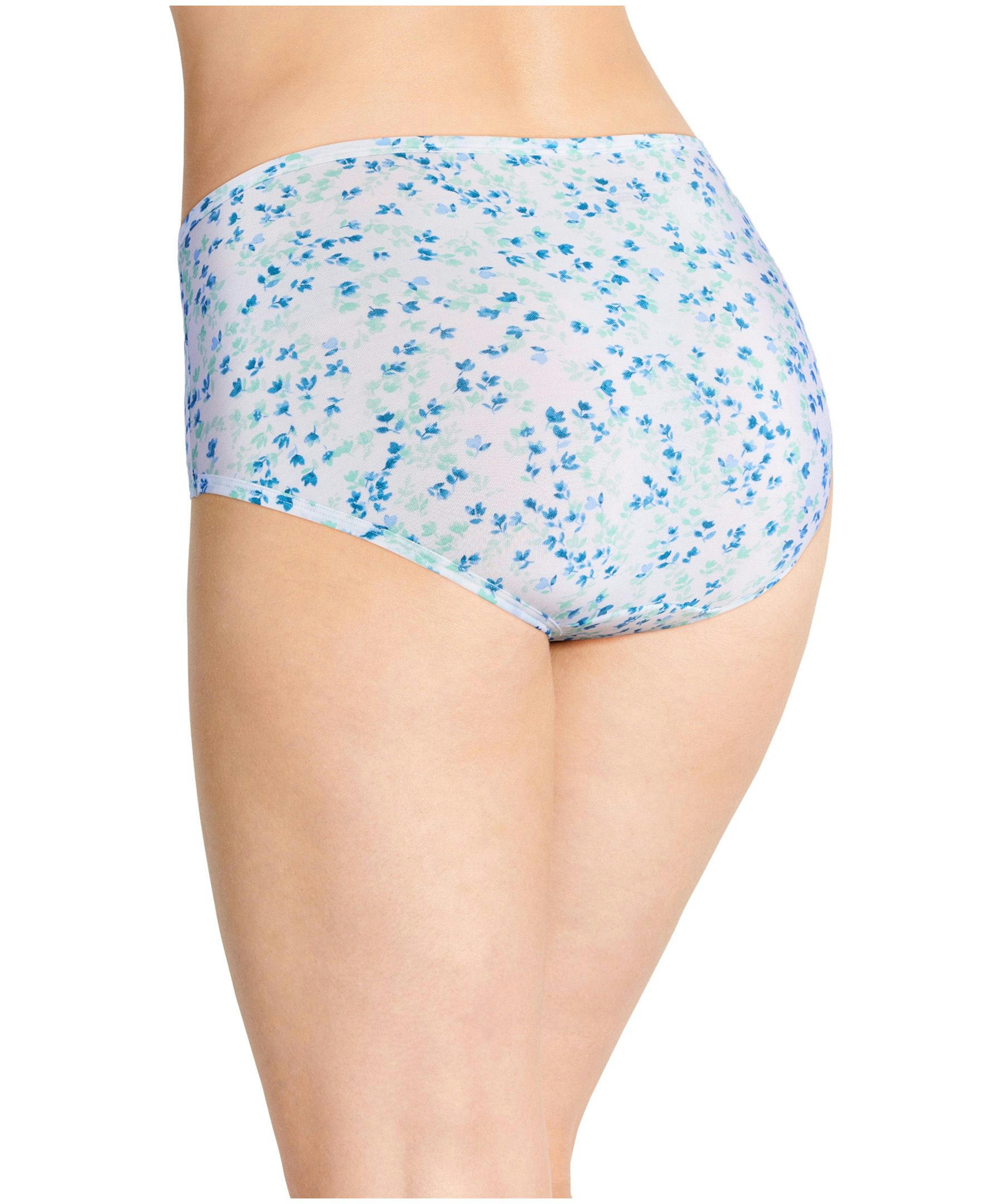 Jockey Women's 3 Pack Elance Supersoft Underwear French Cut Panties