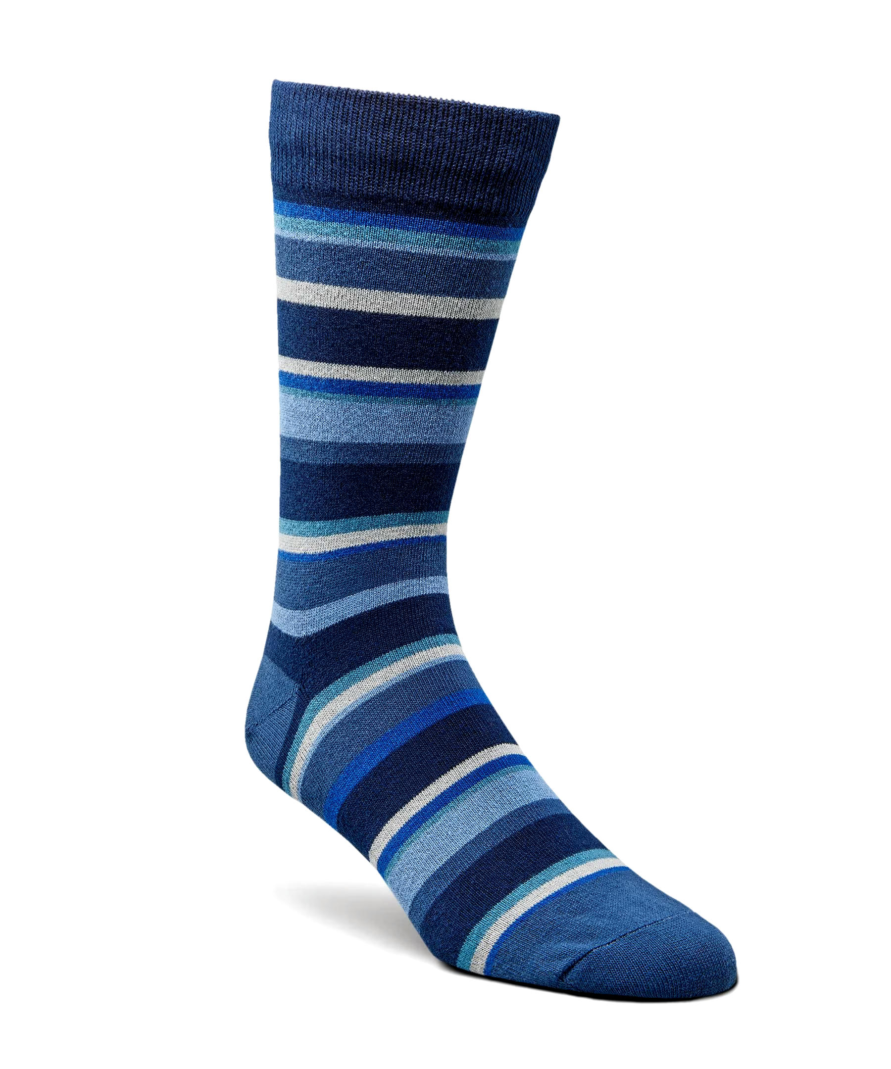 Denver Hayes Men's Novelty Patterned FreshTech Casual Crew Socks