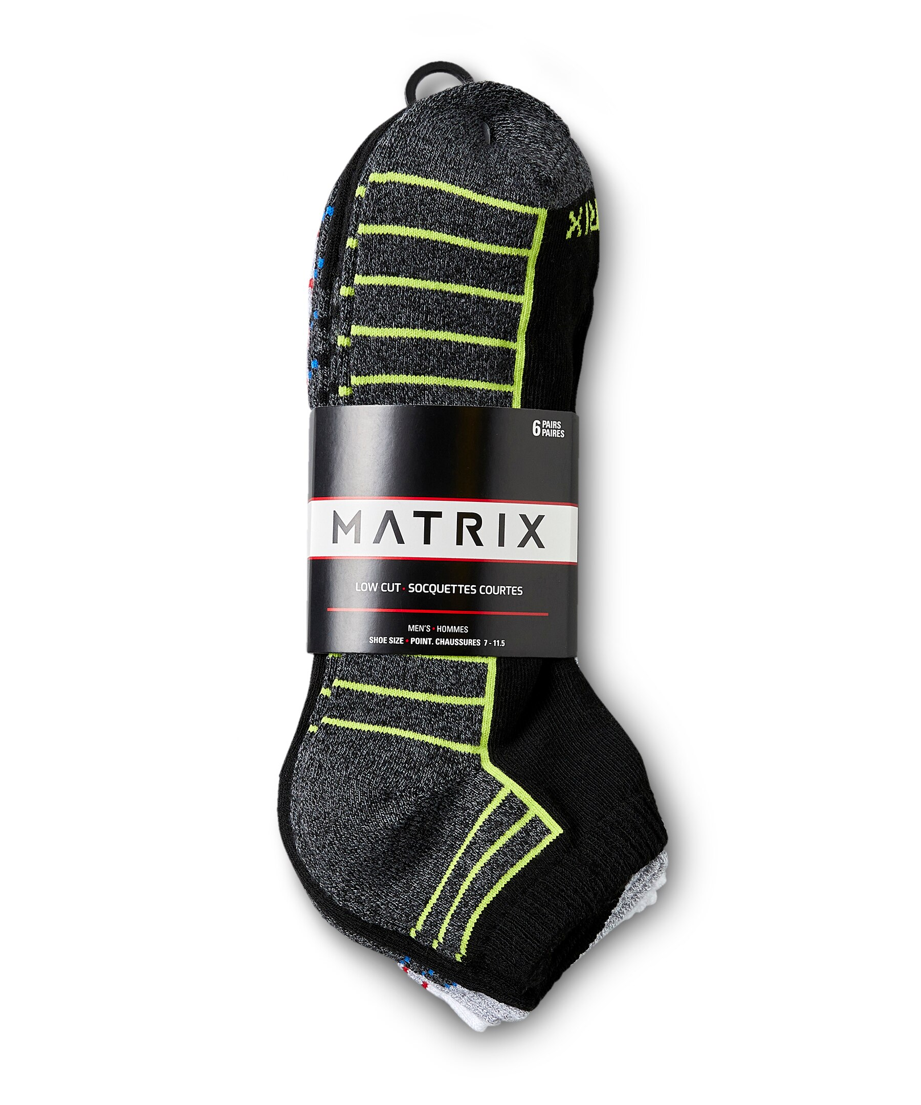 Matrix Men's FreshTech® Low Cut Sport Socks