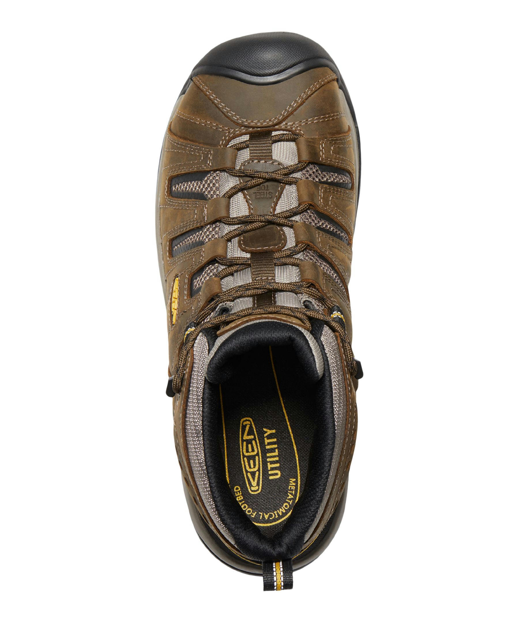 Keen Utility Men's Flint II Mid Steel Toe Composite Plate Hiker Work Boot