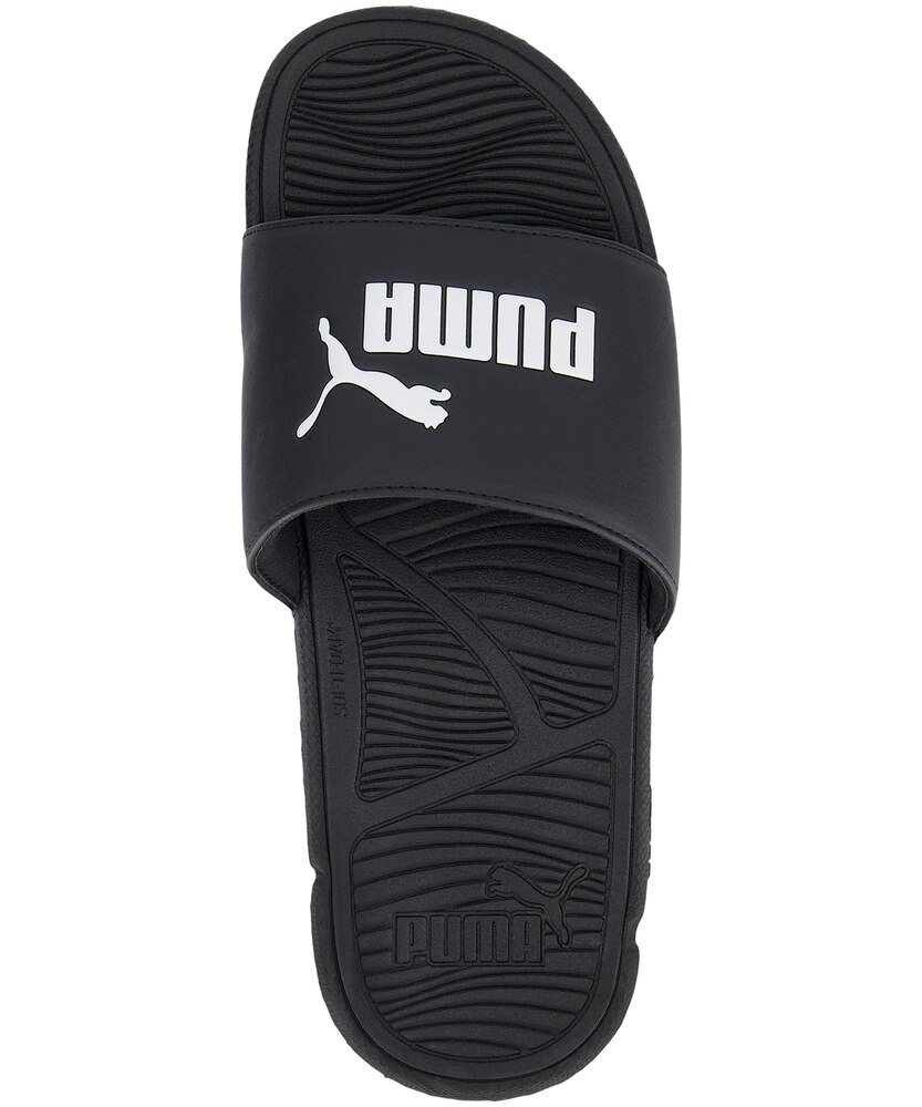 PUMA Men's Cool Cat 2.0 Slide - Black/White