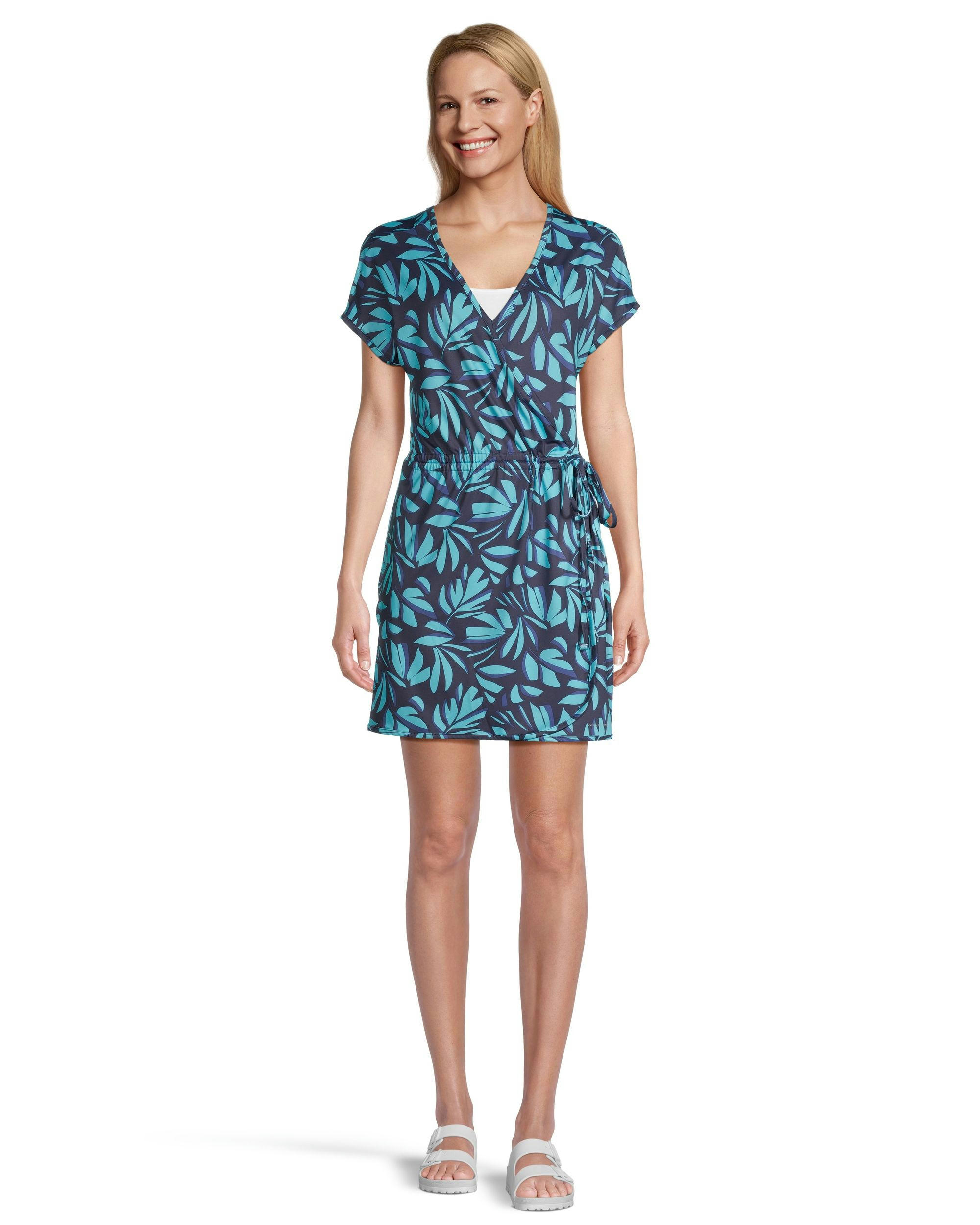 Columbia Women's Chill River Omni-Shade™ Short Sleeve Wrap Dress