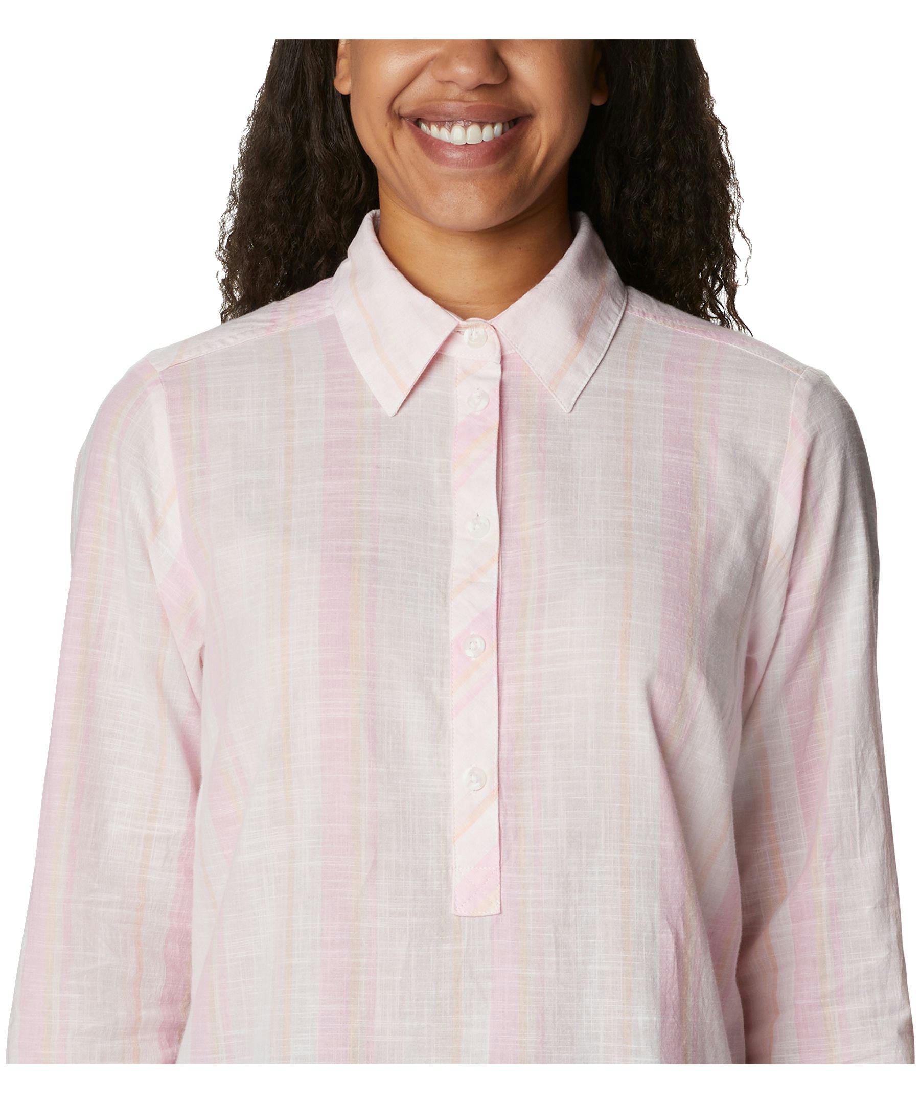 Columbia Women's Camp Henry II Cotton Long Sleeve Tunic Top