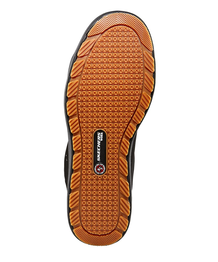 Skechers Work Men's Steel Toe Steel Plate Work Safety Skate Shoes