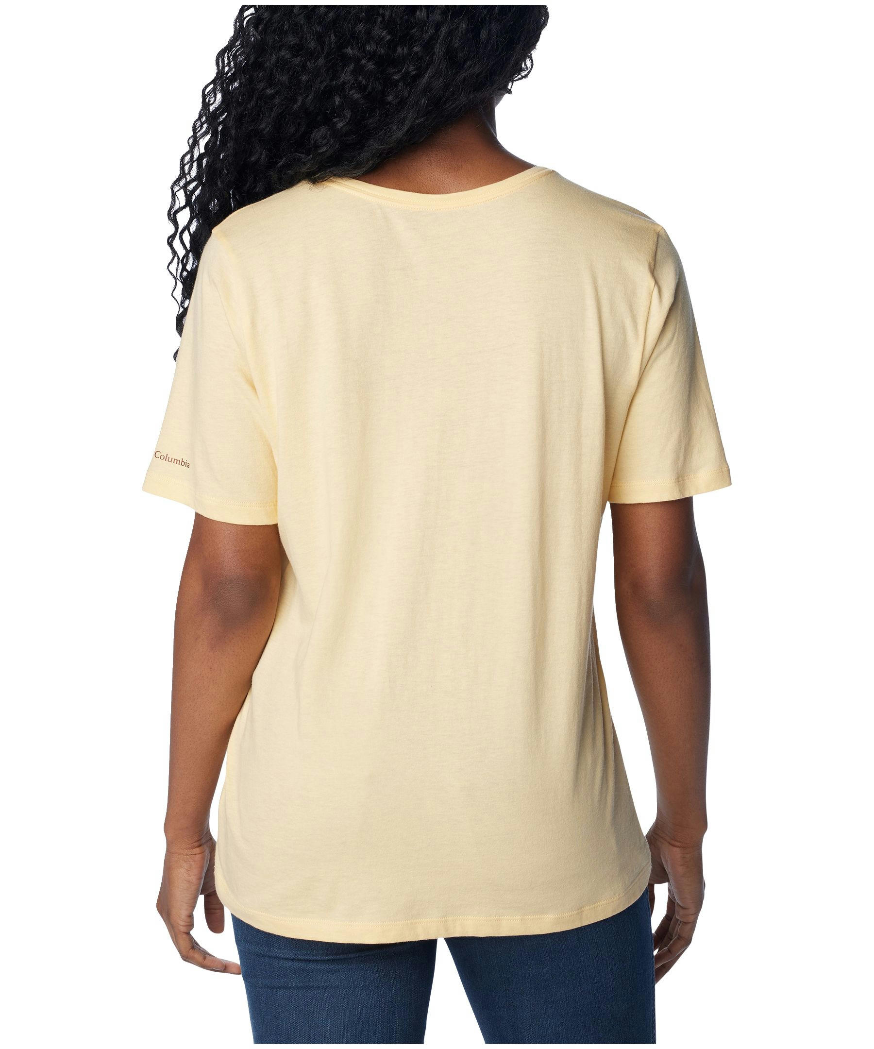 Columbia Women's Bluebird Day Relaxed Fit V Neck T Shirt