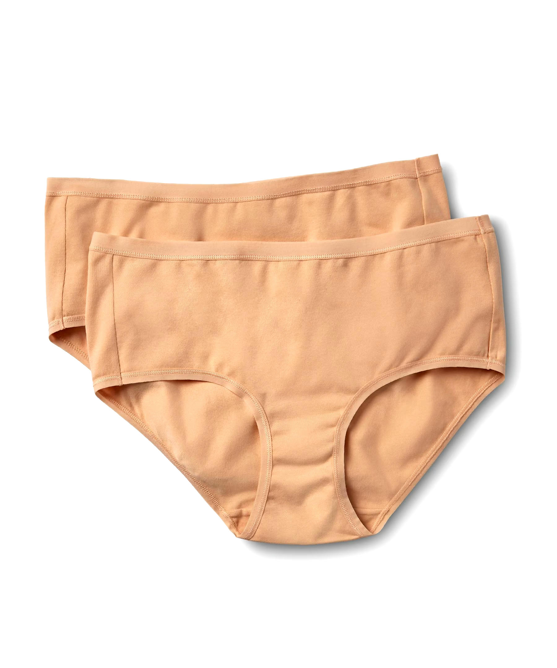 Denver Hayes Women's 2 Pack 4 Way Stretch Perfect Fit Hip Hugger Underwear Briefs