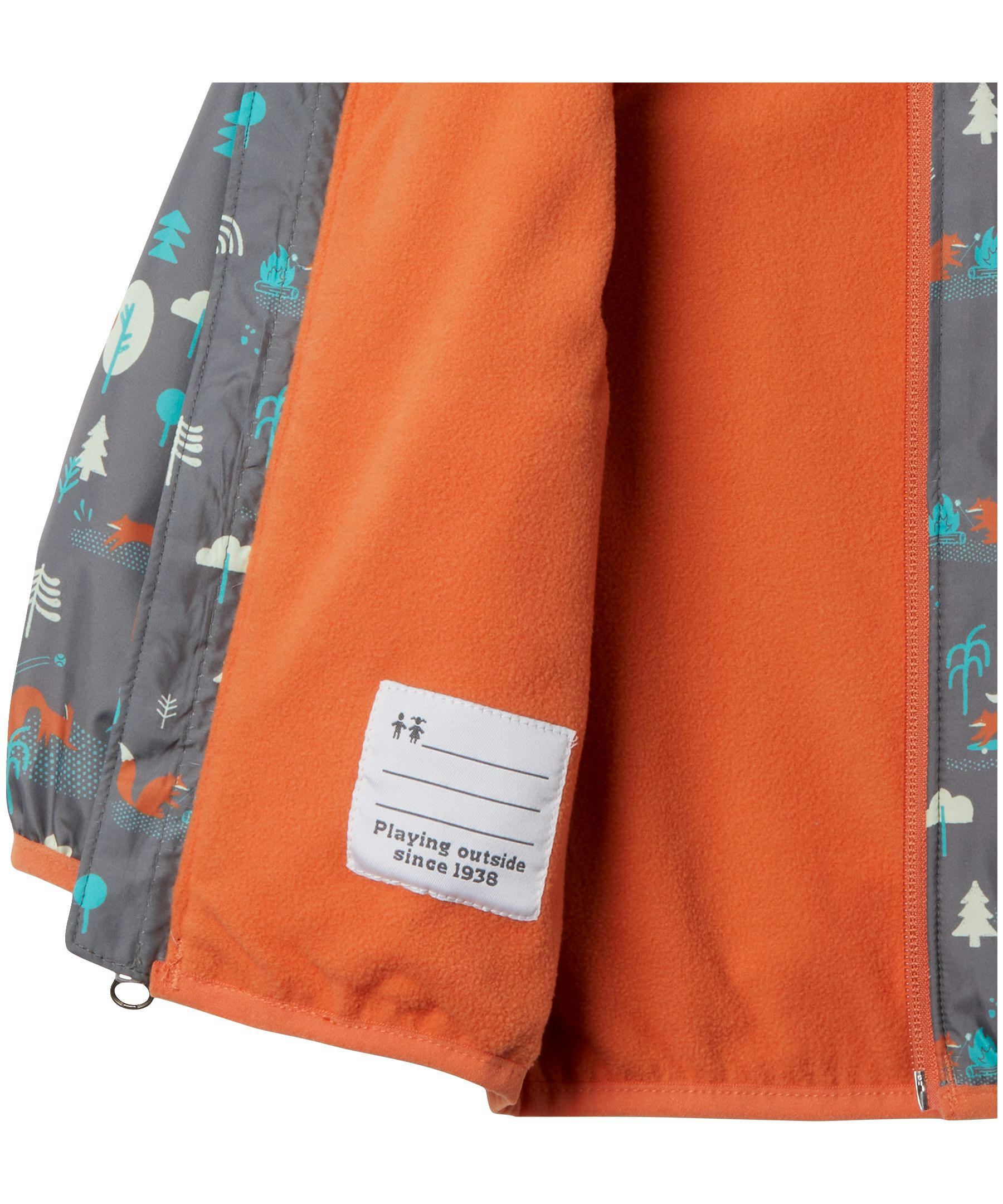 Columbia Toddler Girls' Mini Pixel Grabber II Water Resistant Reversible Jacket