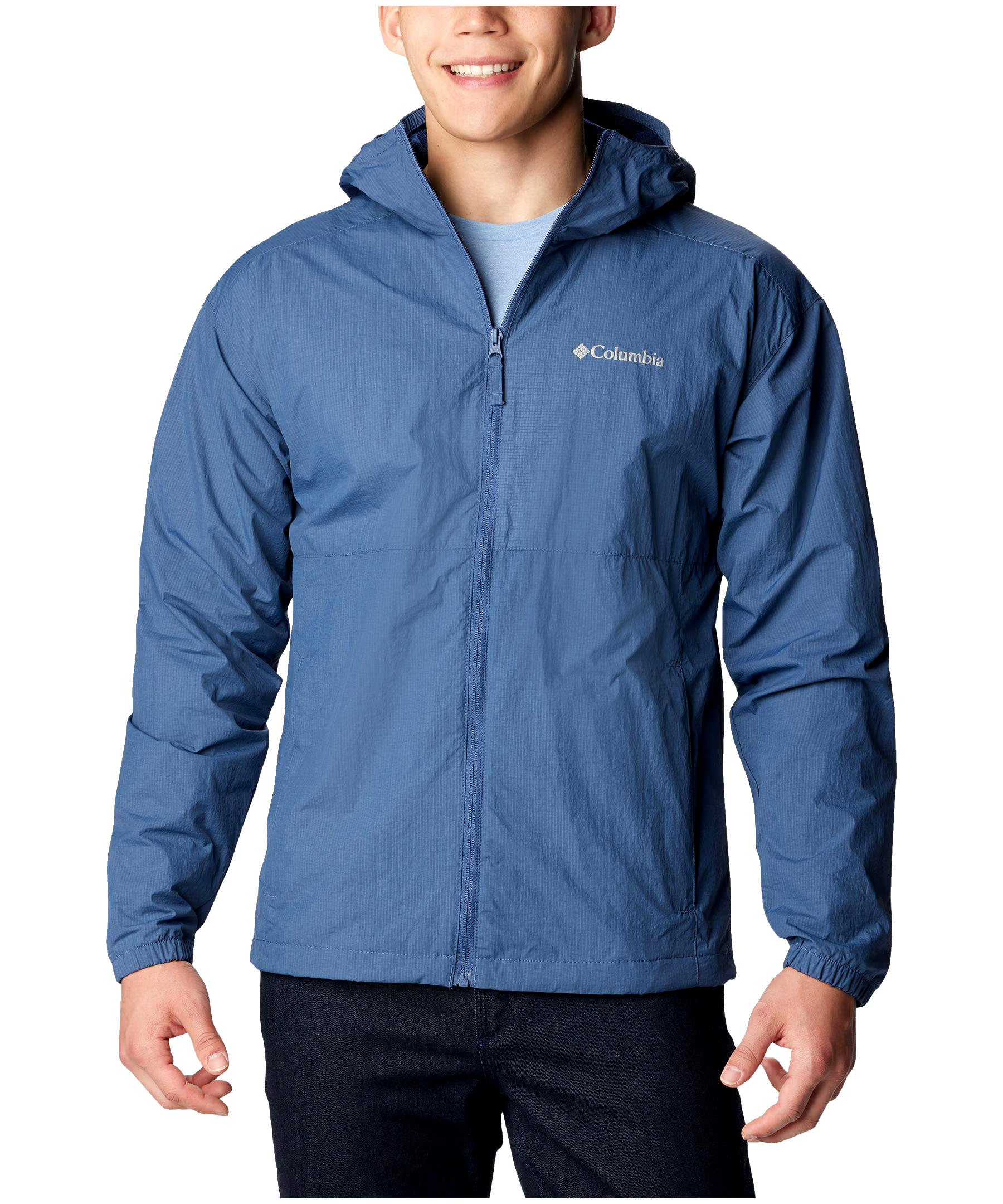 Columbia Men's Yocom Ridge Lined Packable Wind Jacket