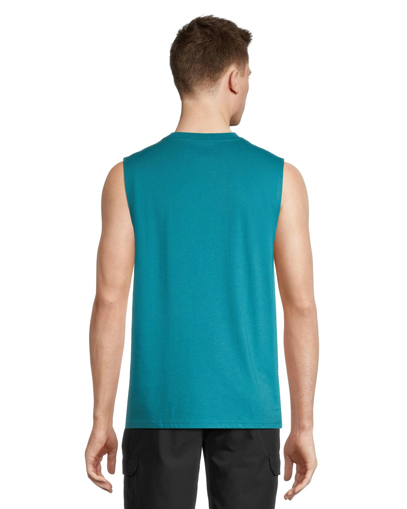 FarWest Men's High Tide Graphic Muscle Top