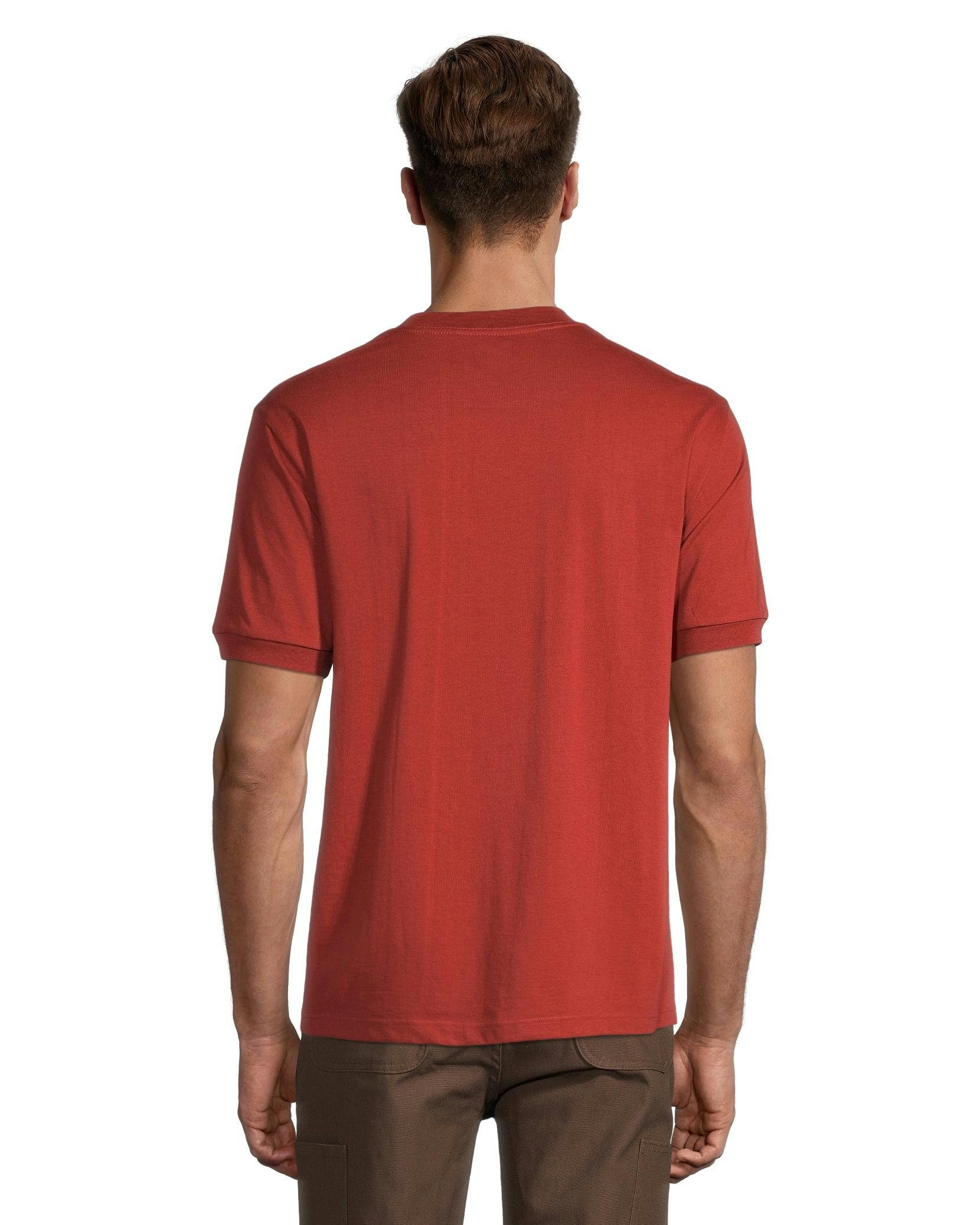 Aggressor Men's Crewneck Short Sleeve Solid Work T-Shirt With FRESHTECH