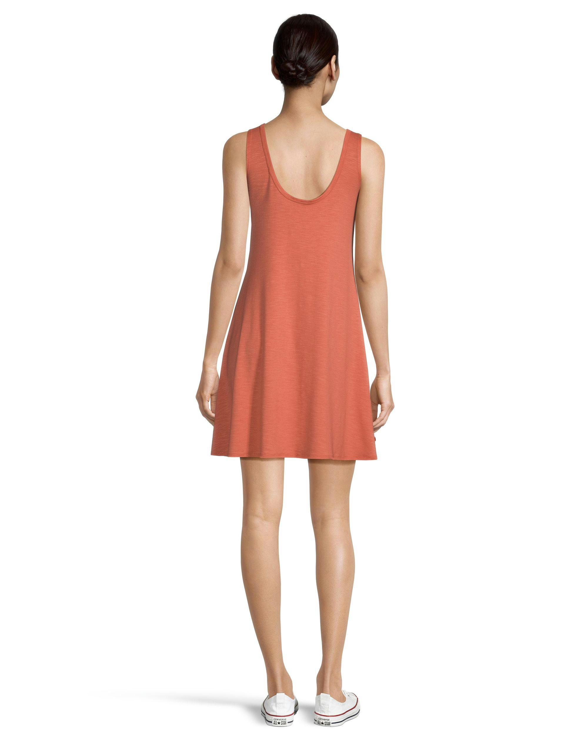 FarWest Women's Sleeveless Swing Tank Dress