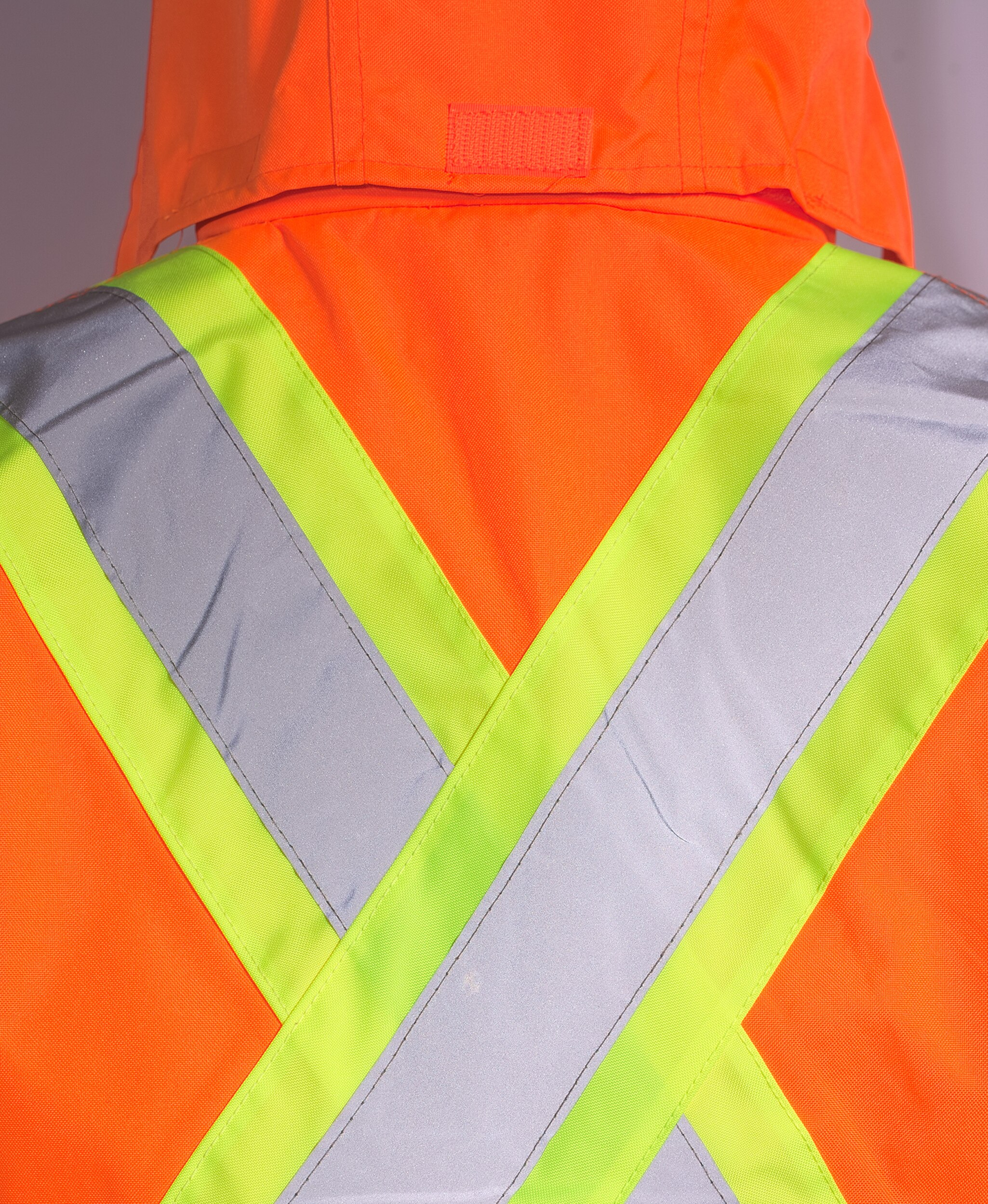 Pioneer Women's Hi-Vis Waterproof Traffic Control Orange Jacket