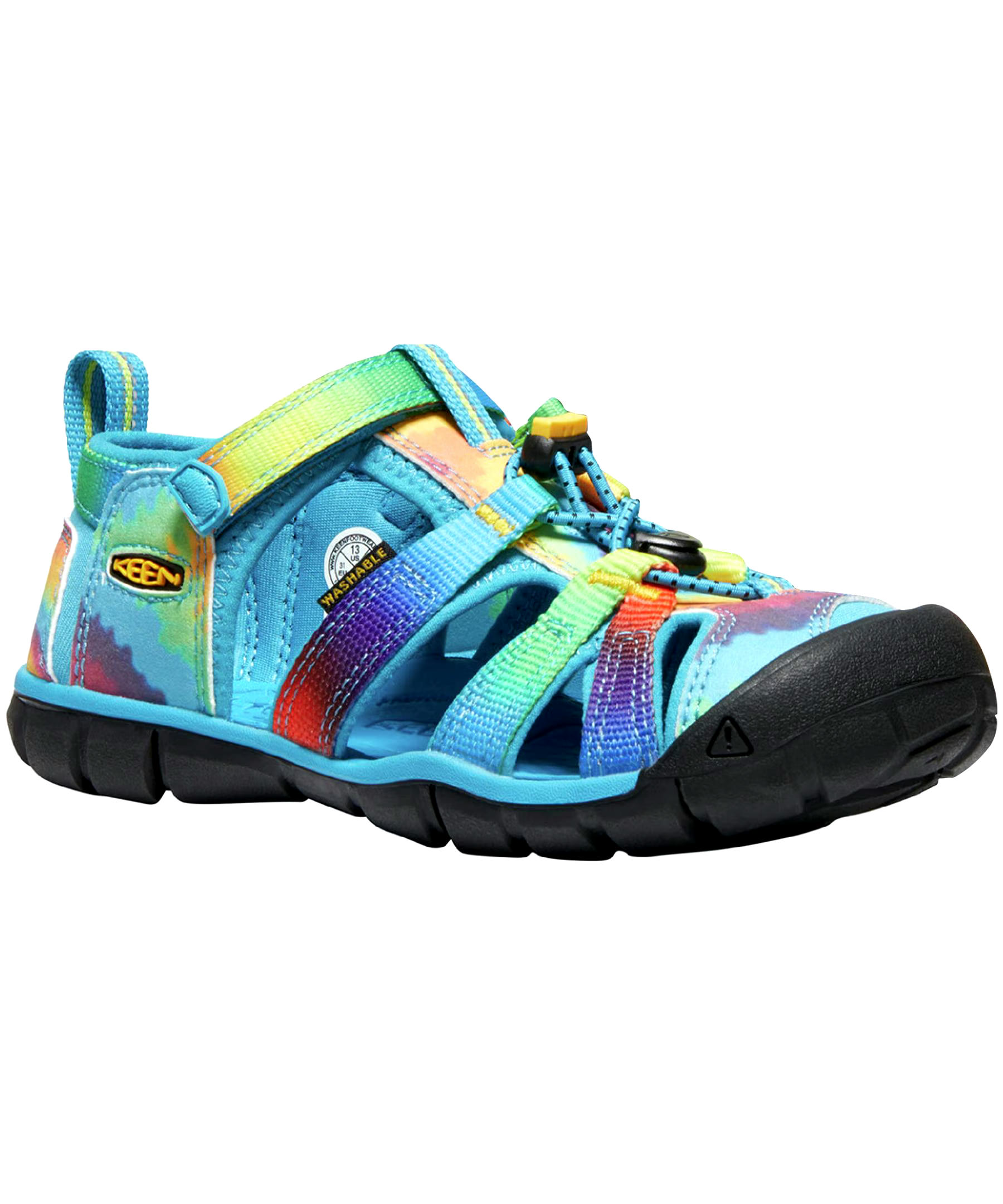 Keen Canada Outdoor Kids' Pre-School Seacamp II Closed Toe Sandals/Shoes, Girls', Heel Strap