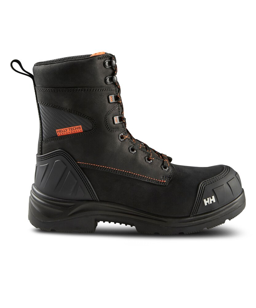 Helly Hansen Workwear Men's 8 Inch Composite Toe Composite Plate Waterproof Work Boots - Black