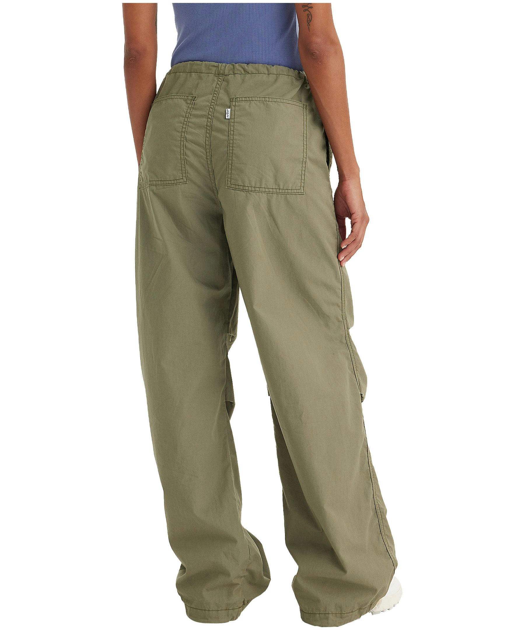 Levi's Women's High Rise Wide Leg Parachute Pants
