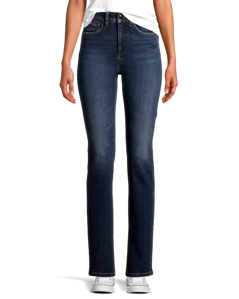 Denver Hayes Women's Slim High Rise Straight Jeans