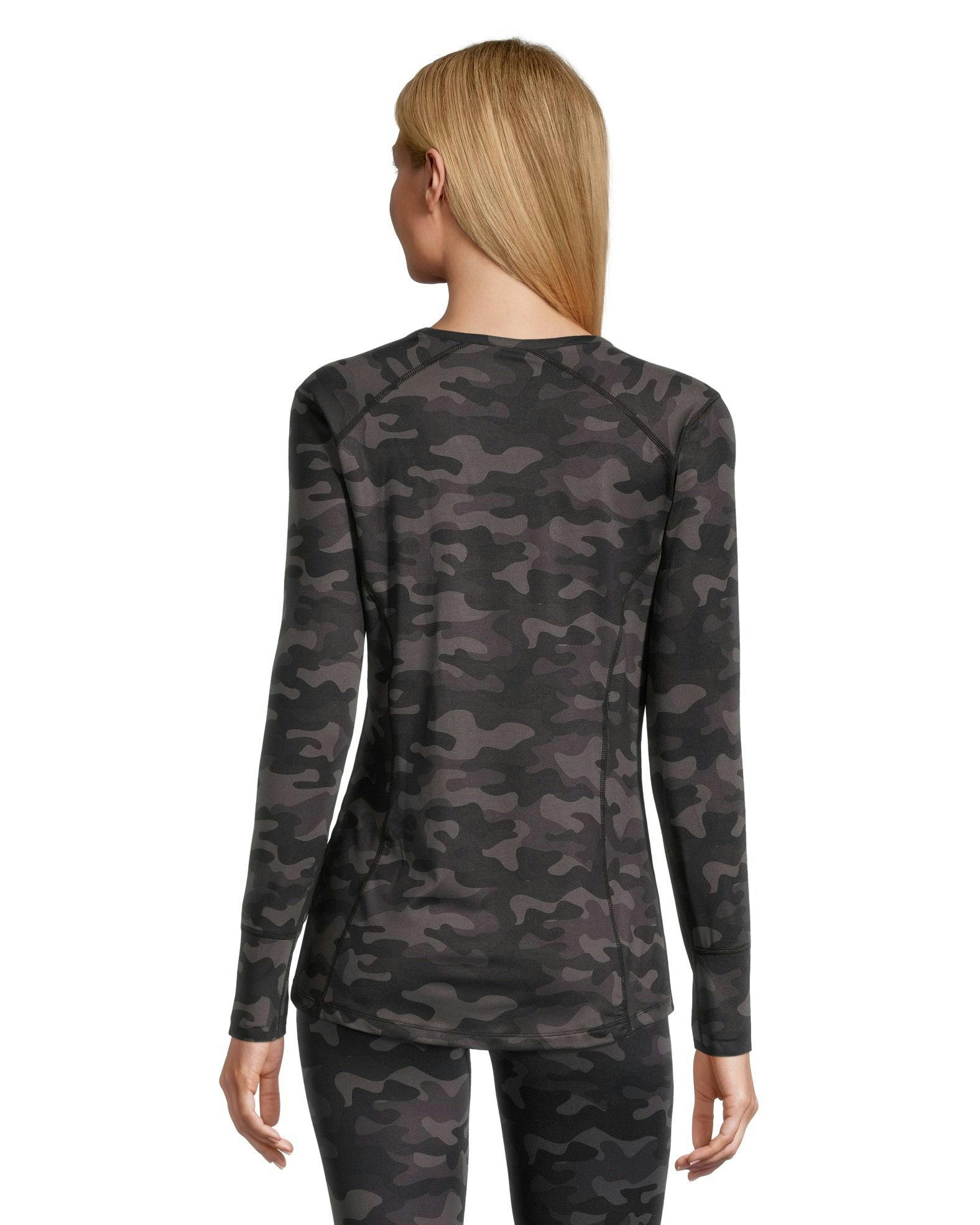 WindRiver Women's Microfibre Thermal Crew Neck Top