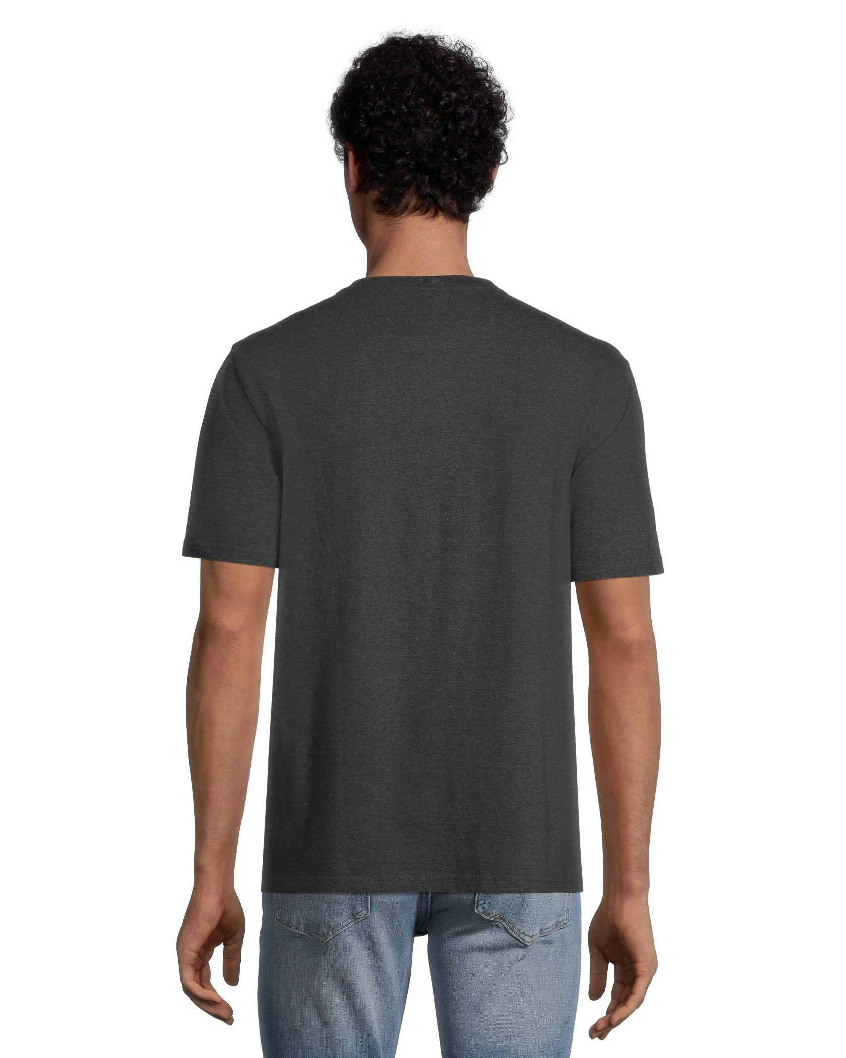 Men's 50 Wash Short Sleeve Classic Fit Henley Shirt