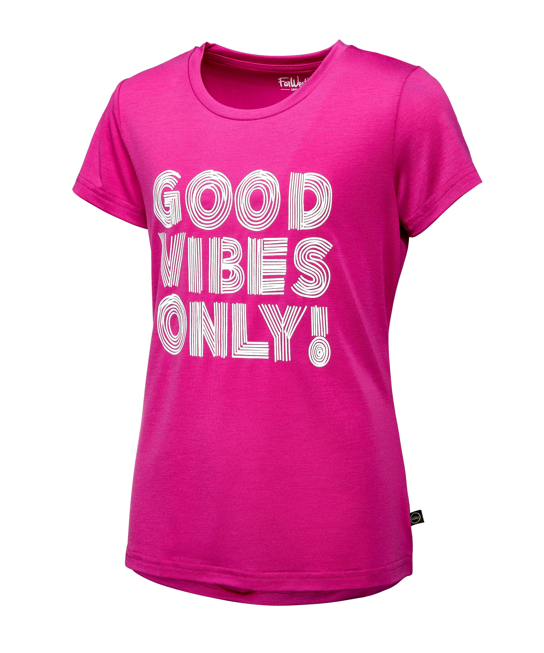 FarWest Girls' 7-16 Years Graphic Crew Neck Short Sleeve T Shirt