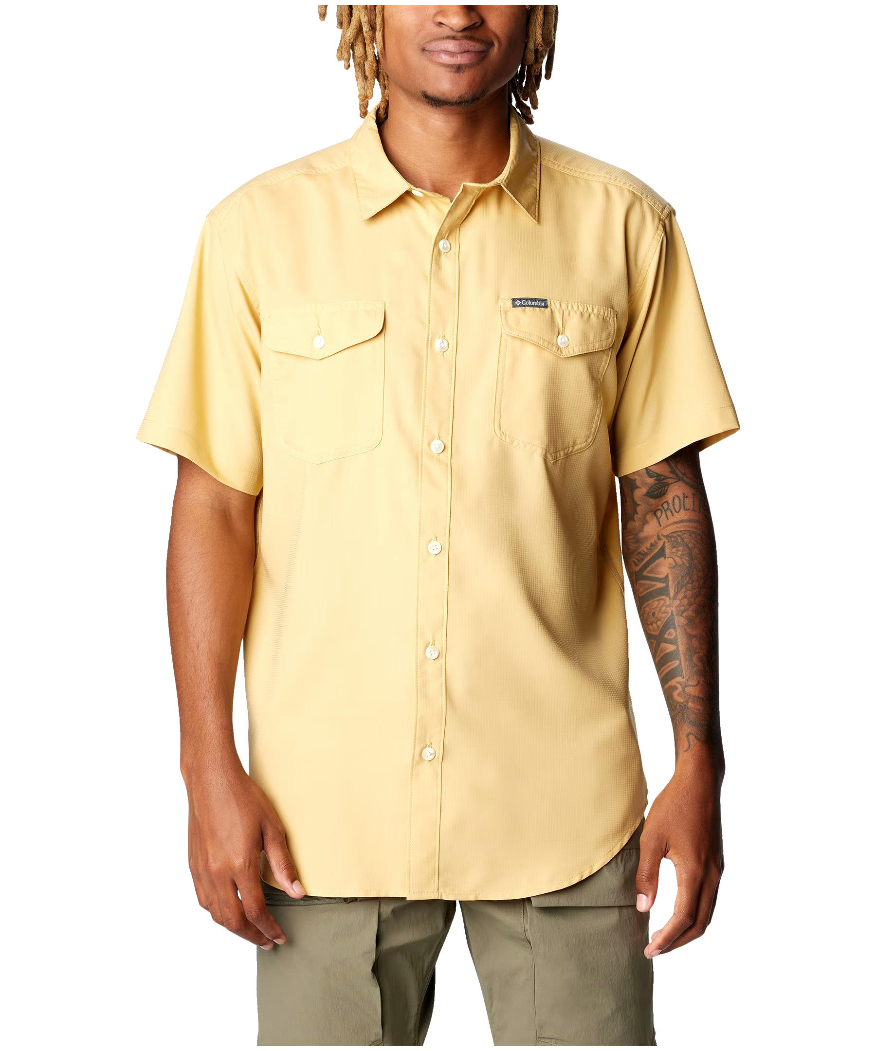 Columbia Men's Utilizer Omni-Shade™ Short Sleeve Solid Shirt