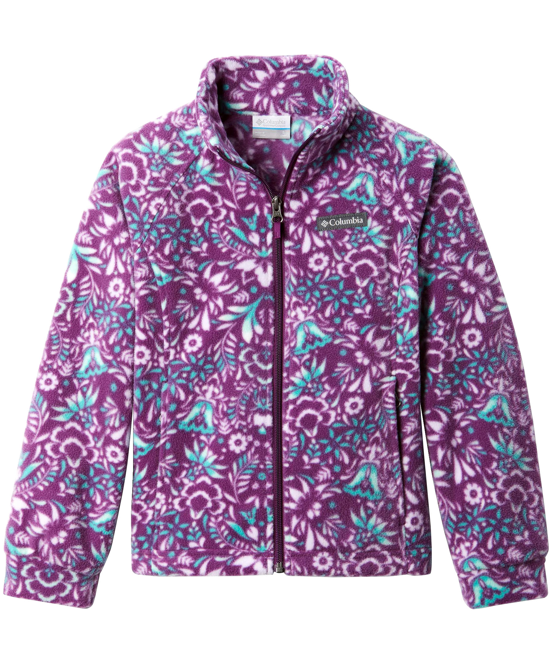 Columbia kids' Unisex Benton Springs II Spring and Winter Fleece Jacket