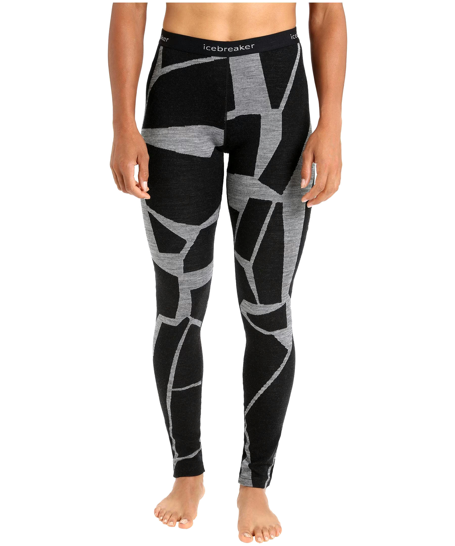 Icebreaker Women's 250 Vertex Base Layer Leggings - Fractured LandscapesONLINE ONLY
