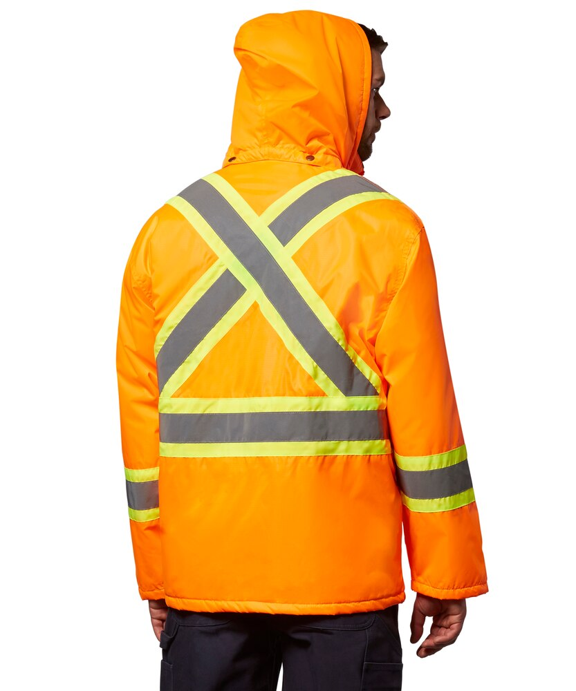 Open Road Men's Hi-Vis Insulated Ripstop Jacket