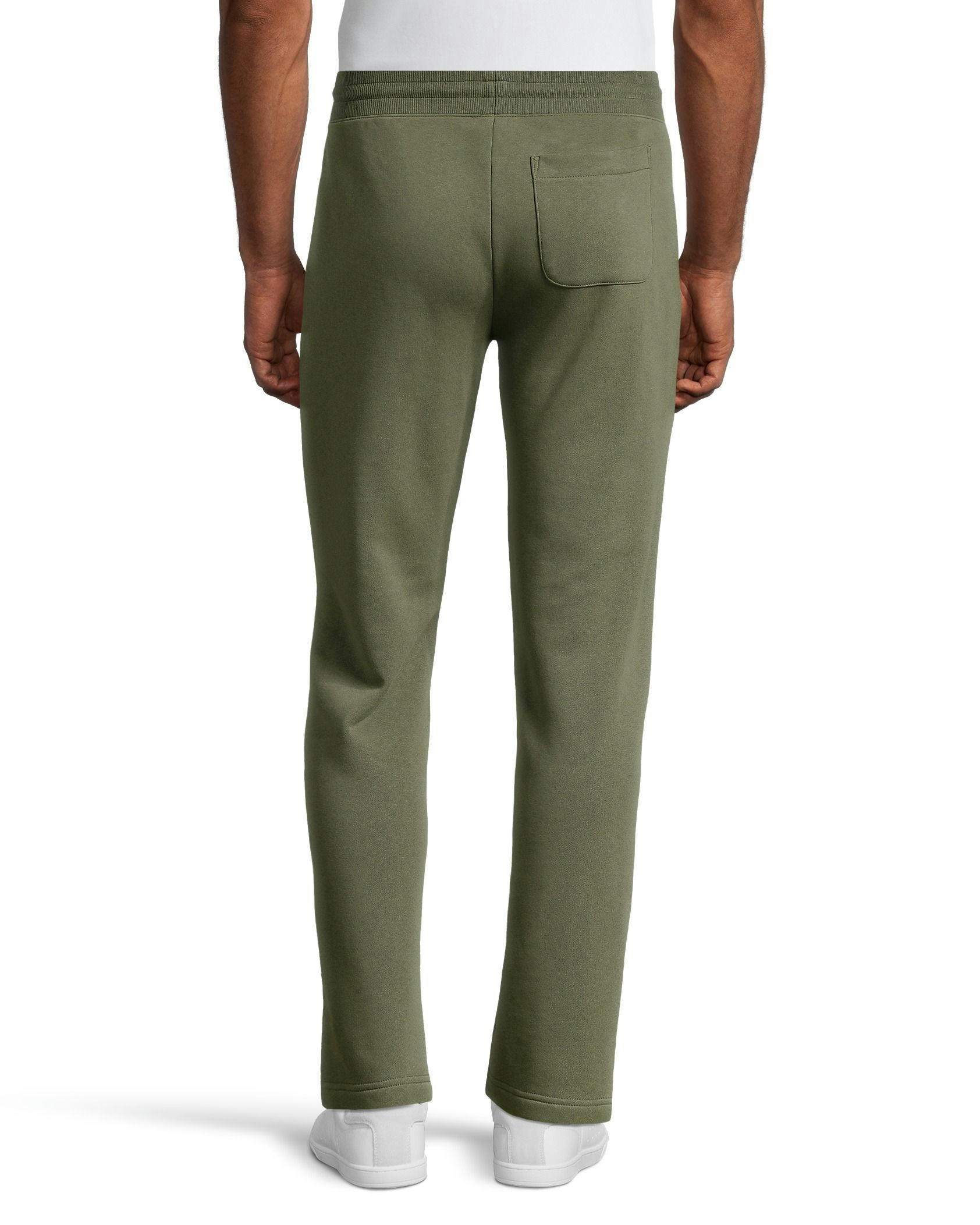 Denver Hayes Men's Elastic Waistband Fleece Pants