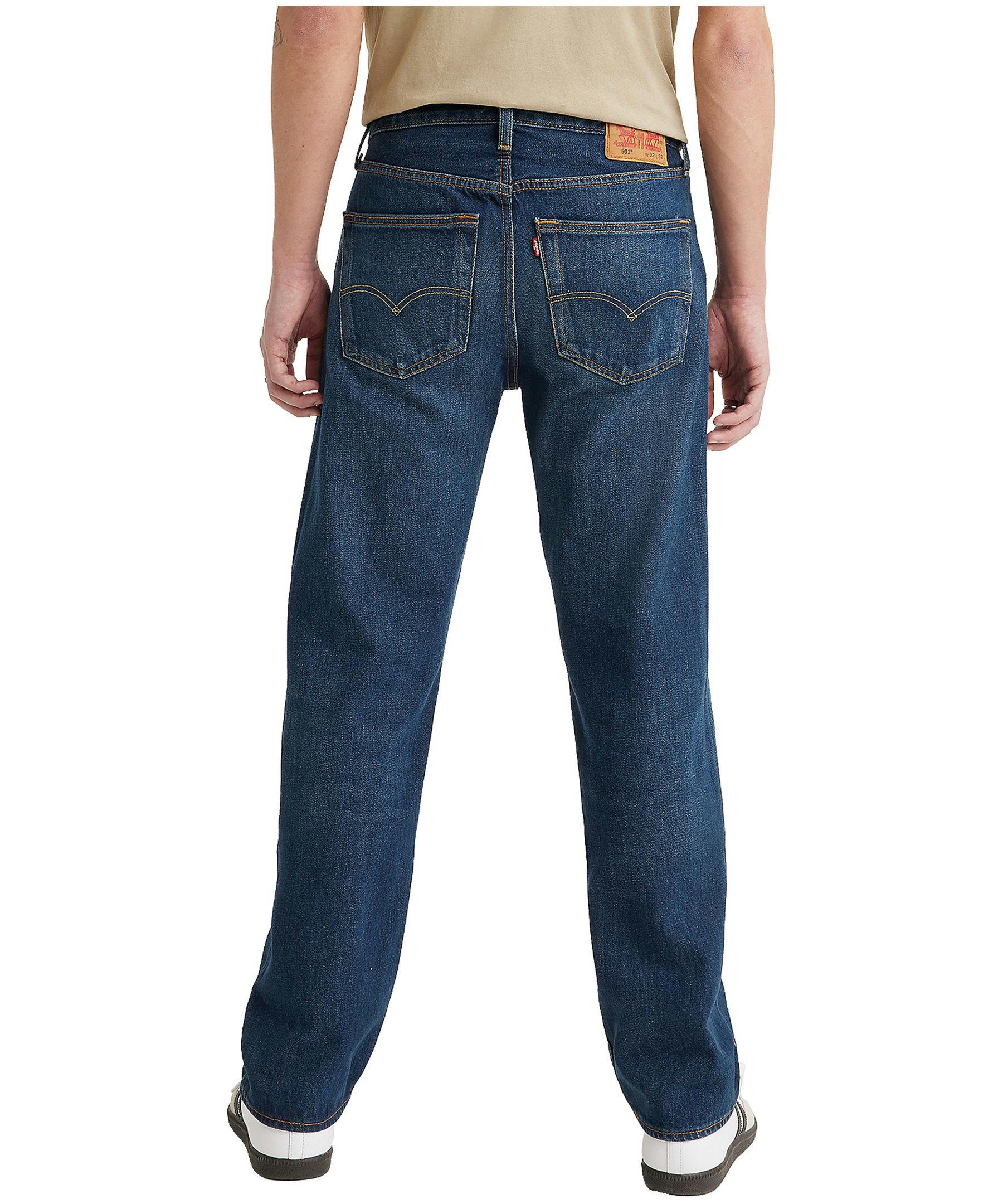Levi's Men's 501 Button Fly Straight Leg Jeans