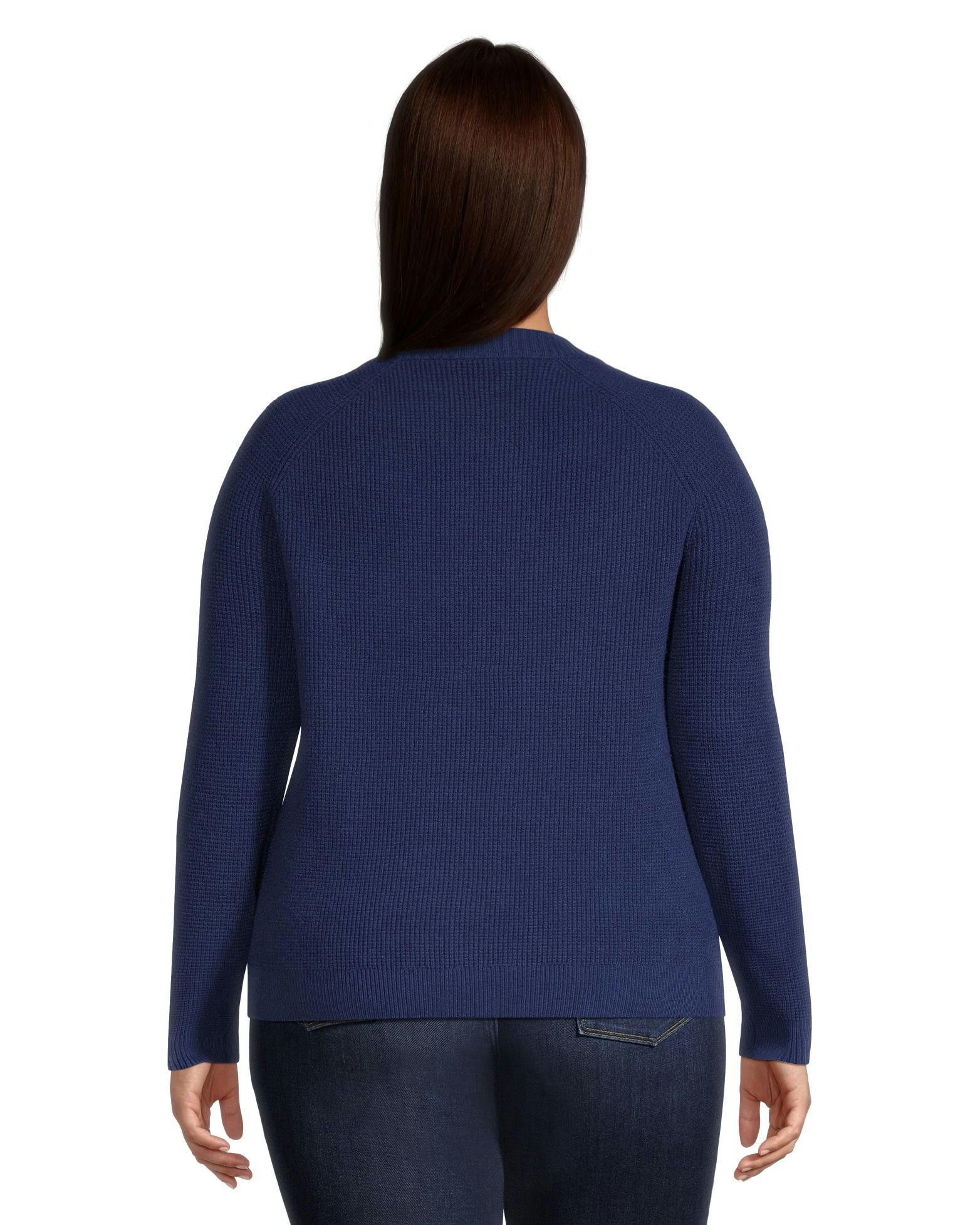 Denver Hayes Women's Cozy Fitted Crewneck Pullover