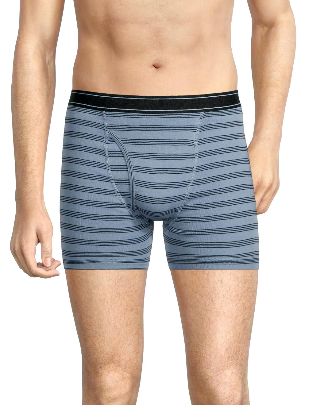 Denver Hayes Men's 2 Pack Yarn Dye Boxer Briefs