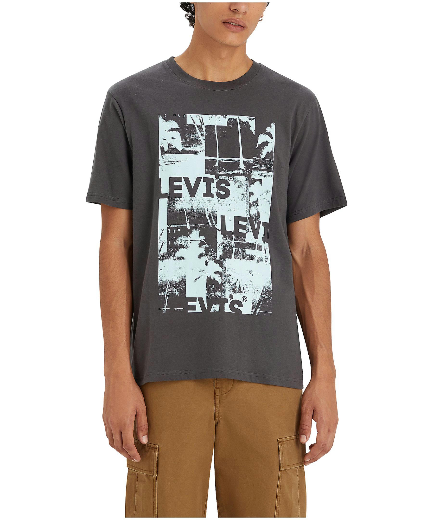 Levi's Men's Floral Graphic Cotton T Shirt