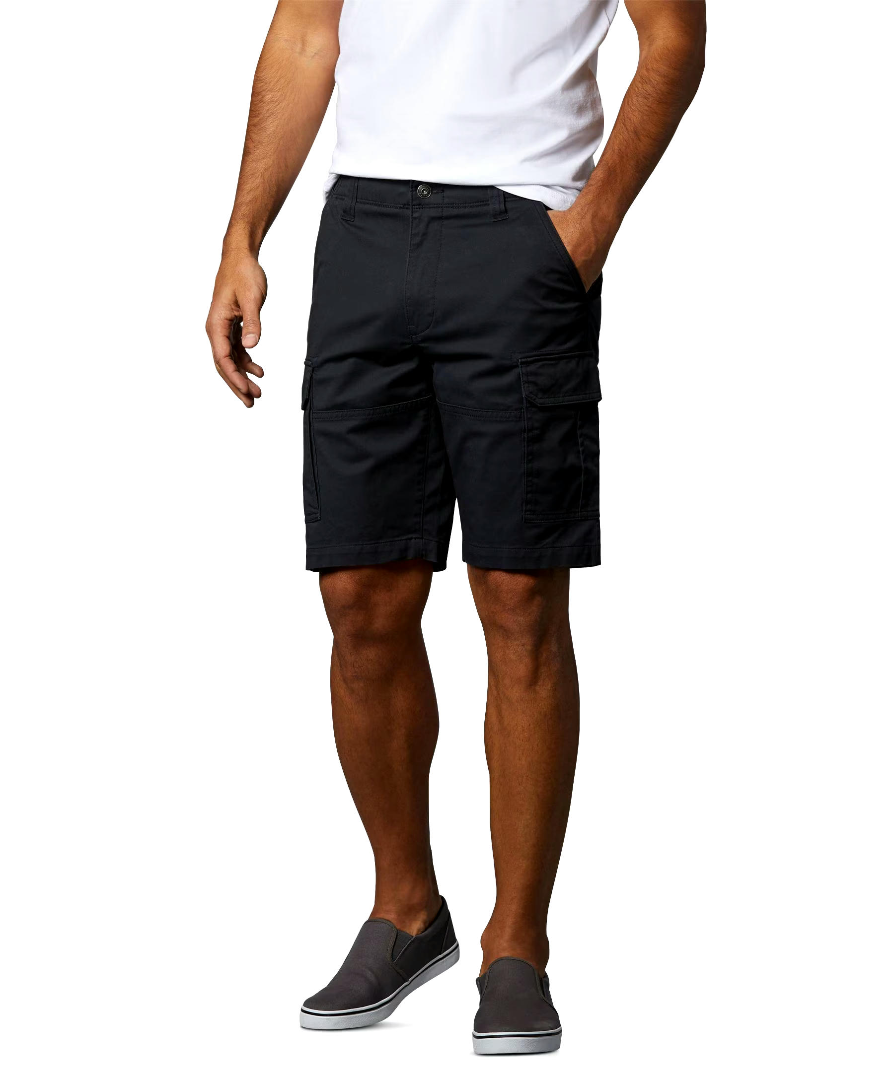 Men's Mid Rise Stretch Cargo Shorts