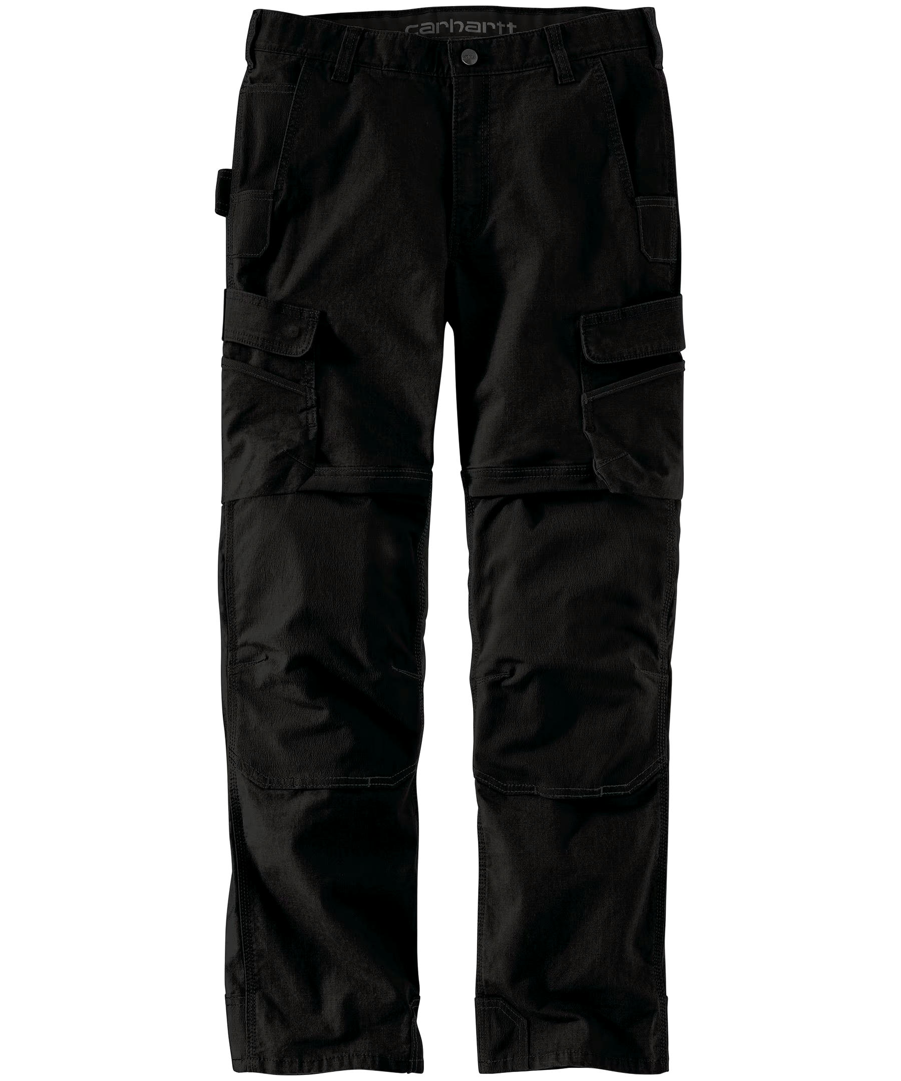 Carhartt Men's Rugged Flex Steel Mid Rise Cargo Work Pants - Black