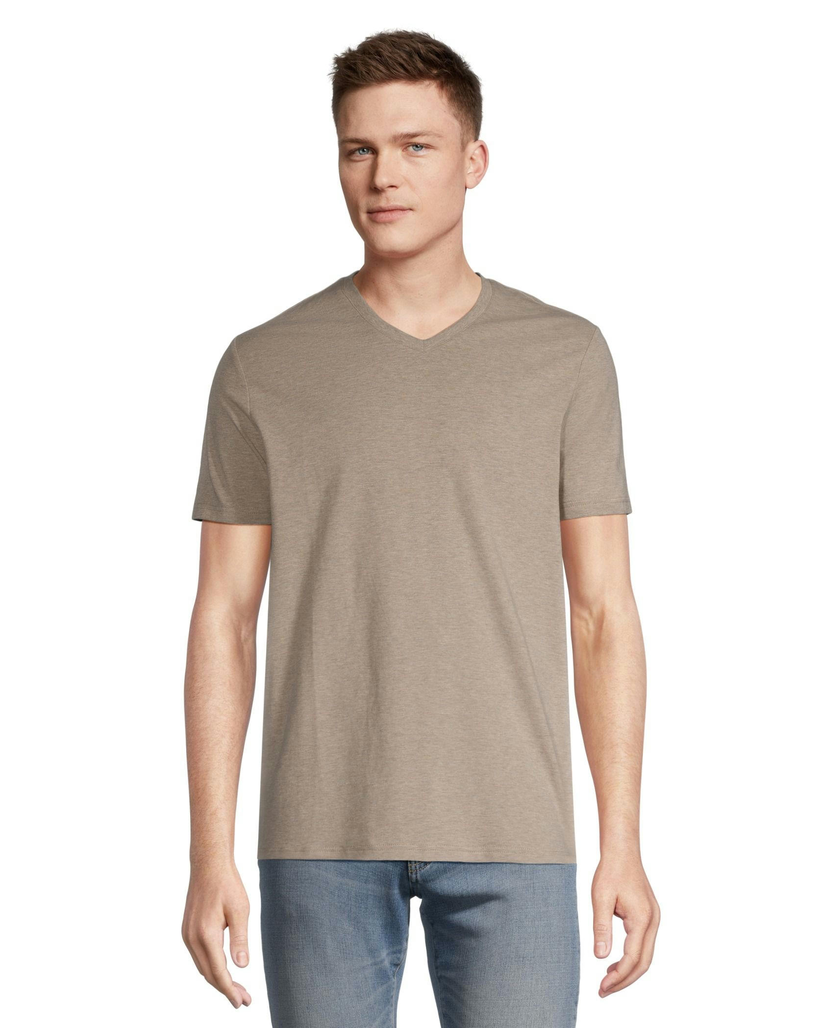 Denver Hayes Men's Seasonal Stretch V Neck T Shirt