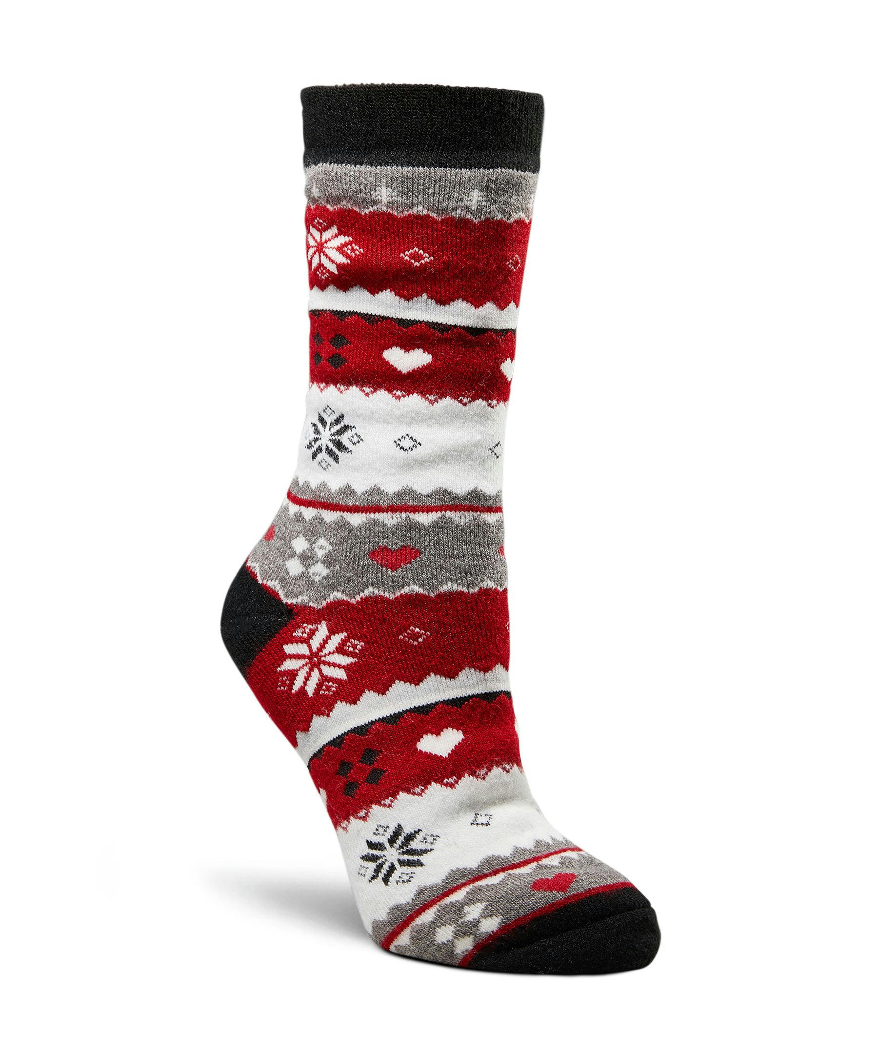 WindRiver Women's T-Max Print Thermal Crew Socks