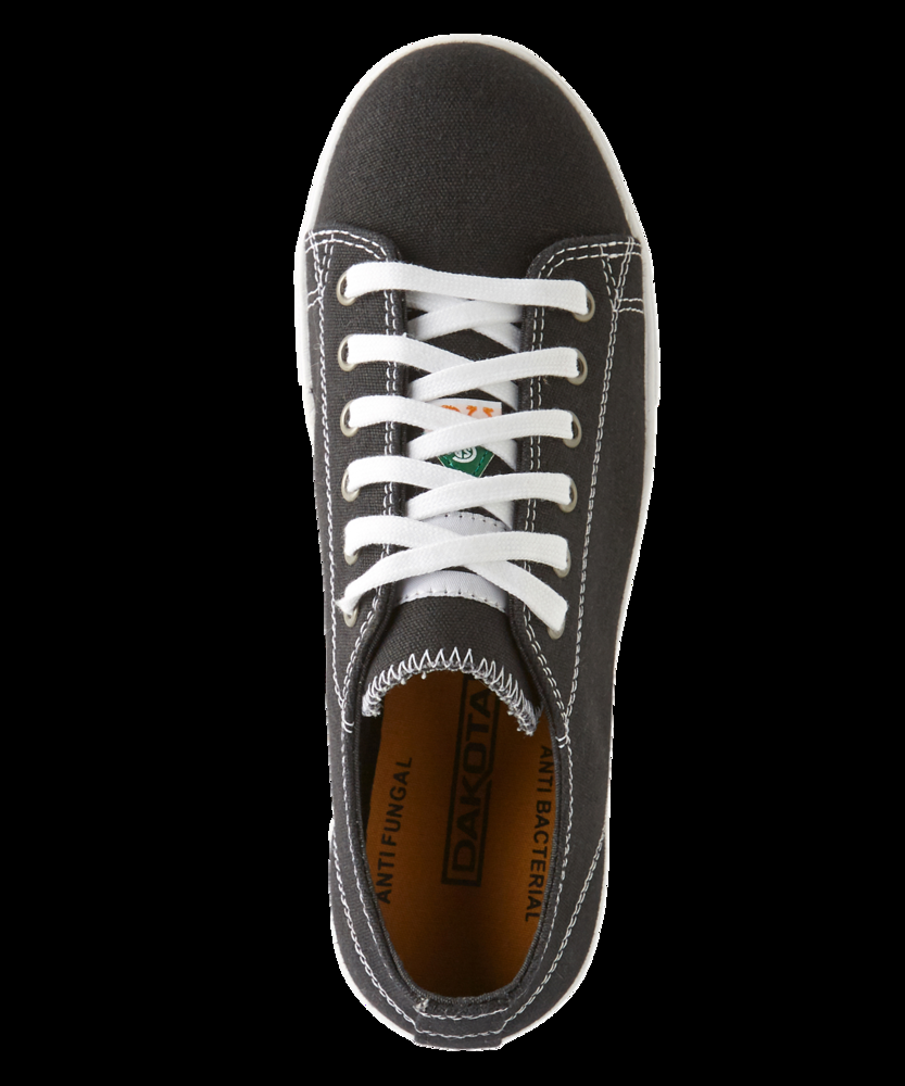 Dakota WorkPro Series Women's Lightweight Aluminum Toe Composite Plate Canvas Safety Shoes - Black