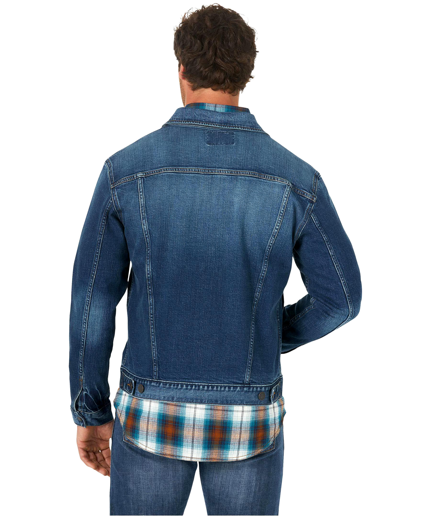 Wrangler Men's Retro Unlined Western Denim Jacket