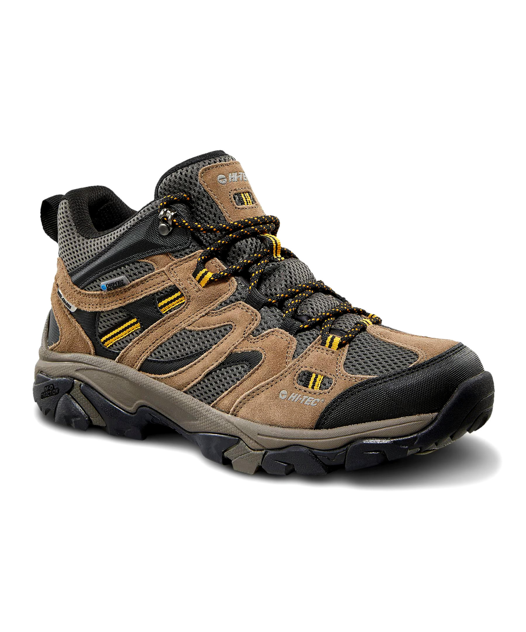 Hi-Tec Men's Ravus Vent Mid Cut Dri-Tec Waterproof Boots - Brown