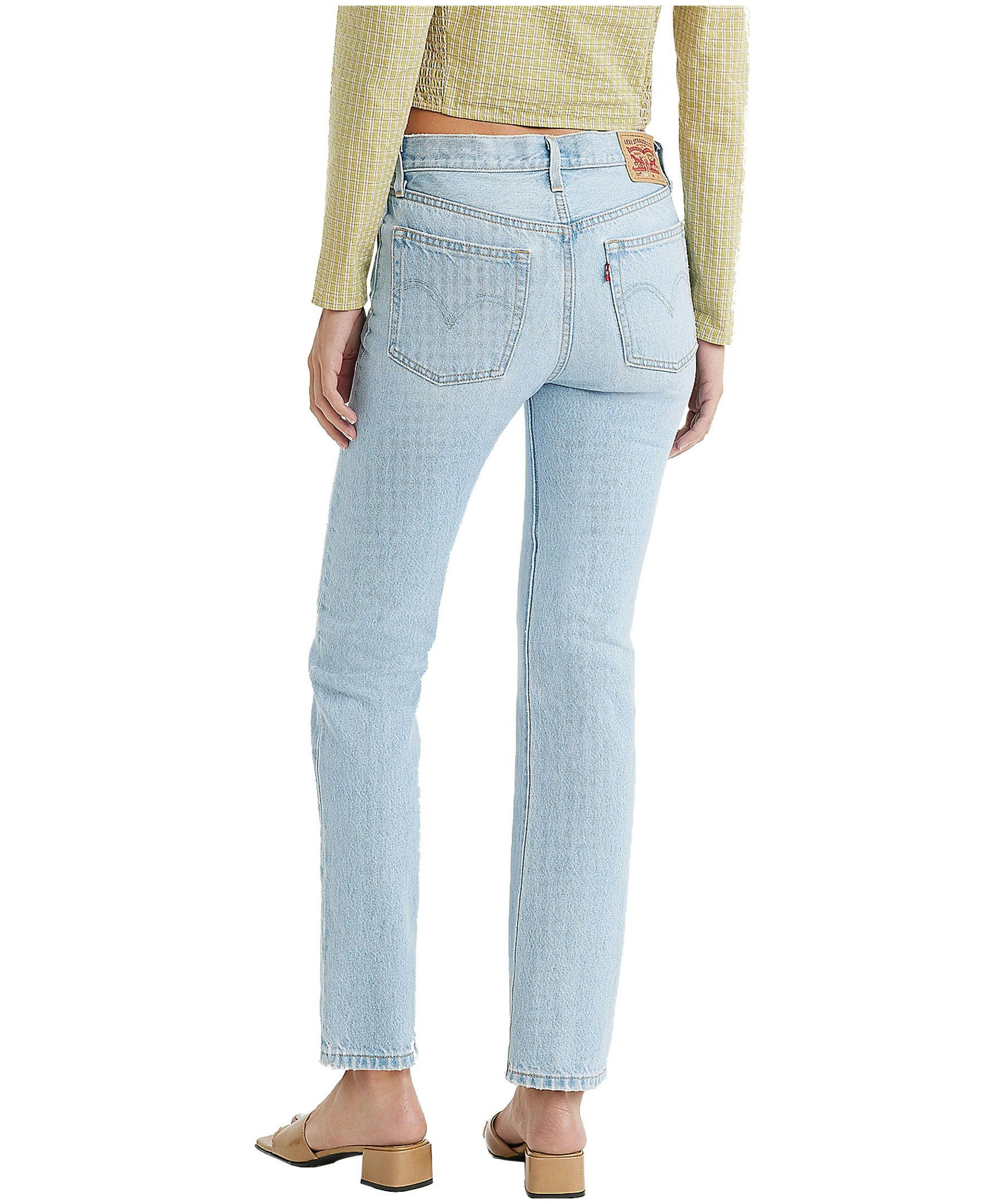 Levi's Women's 501 High Rise Straight Leg Jeans