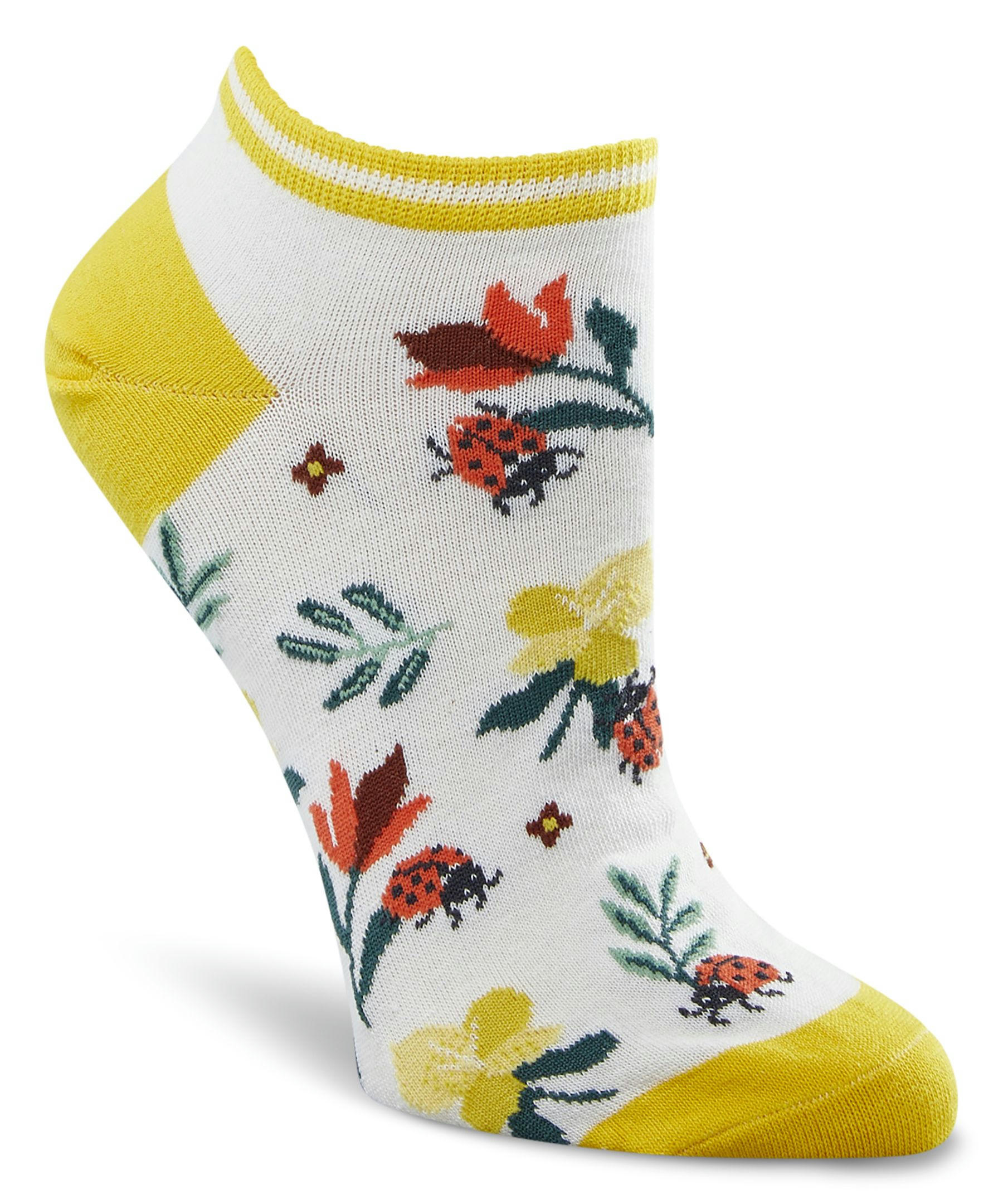 Denver Hayes Women's Patterned Low Cut Socks