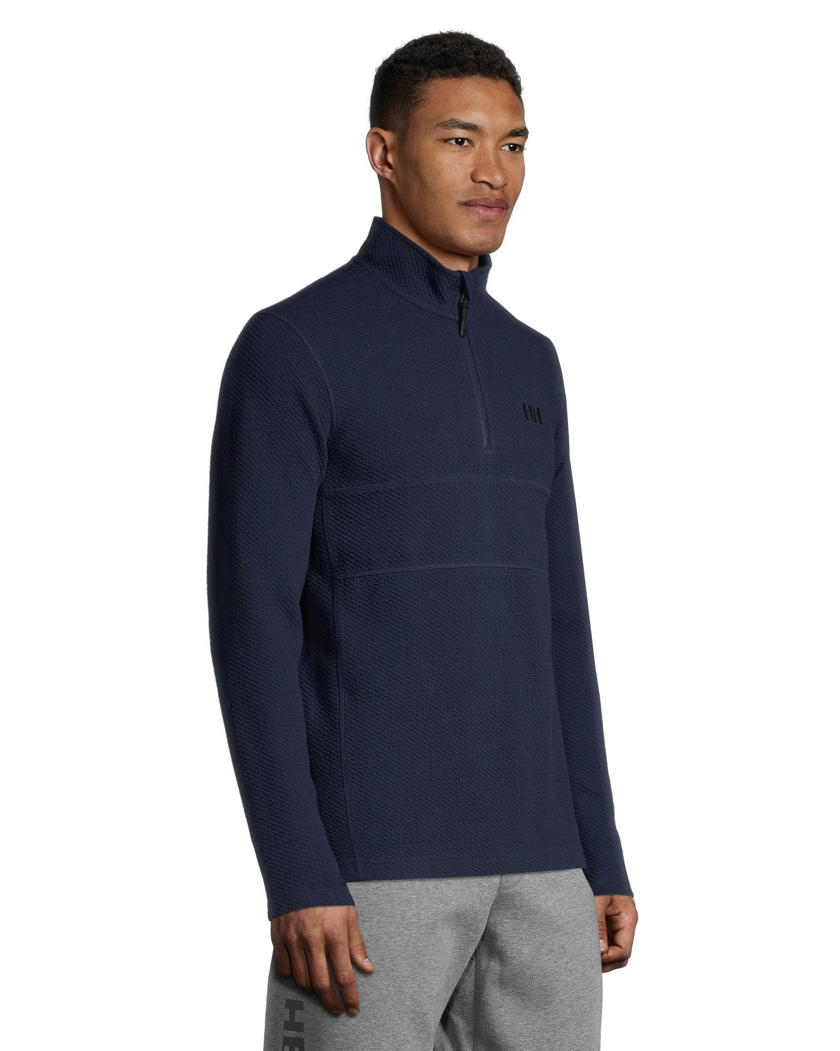 Helly Hansen Men's Rossland Mock Neck Half Zip Pullover Sweatshirt