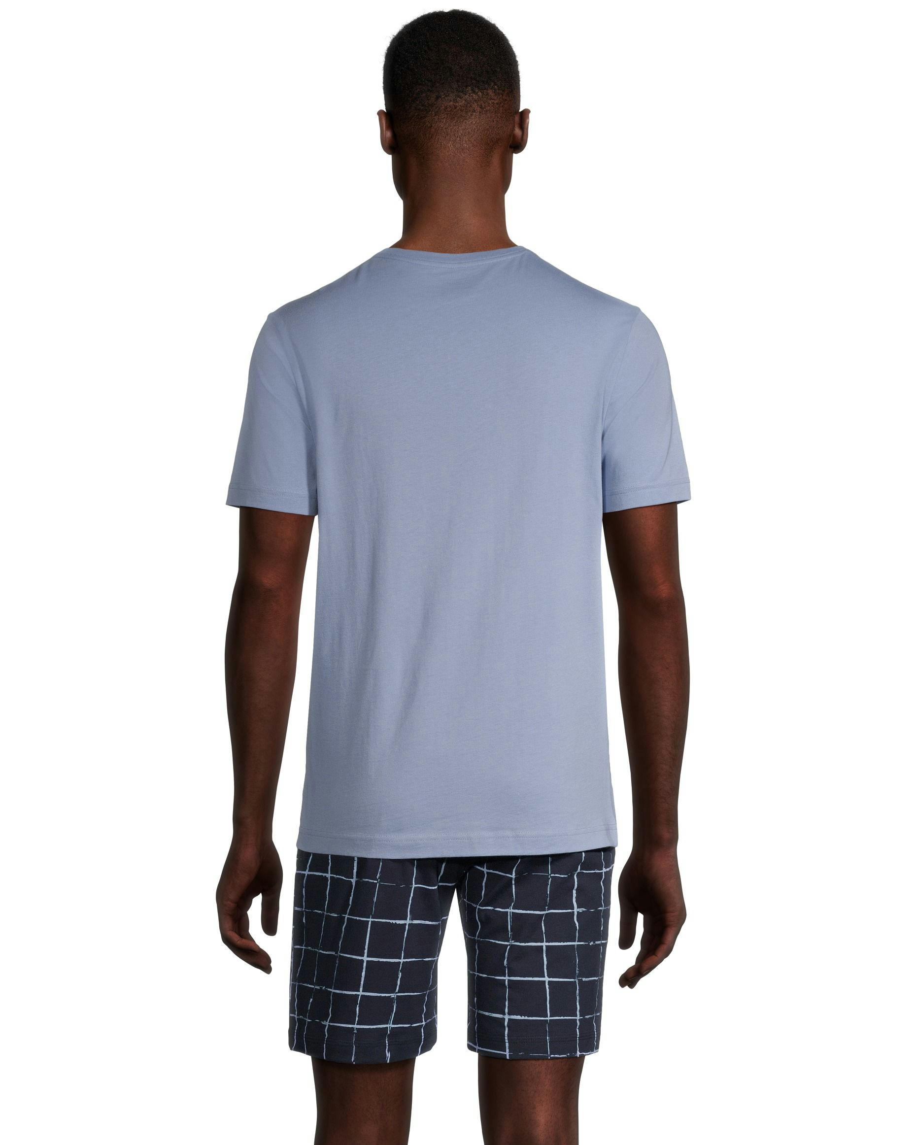 Denver Hayes Men's Cotton Jersey Short and T Shirt Set