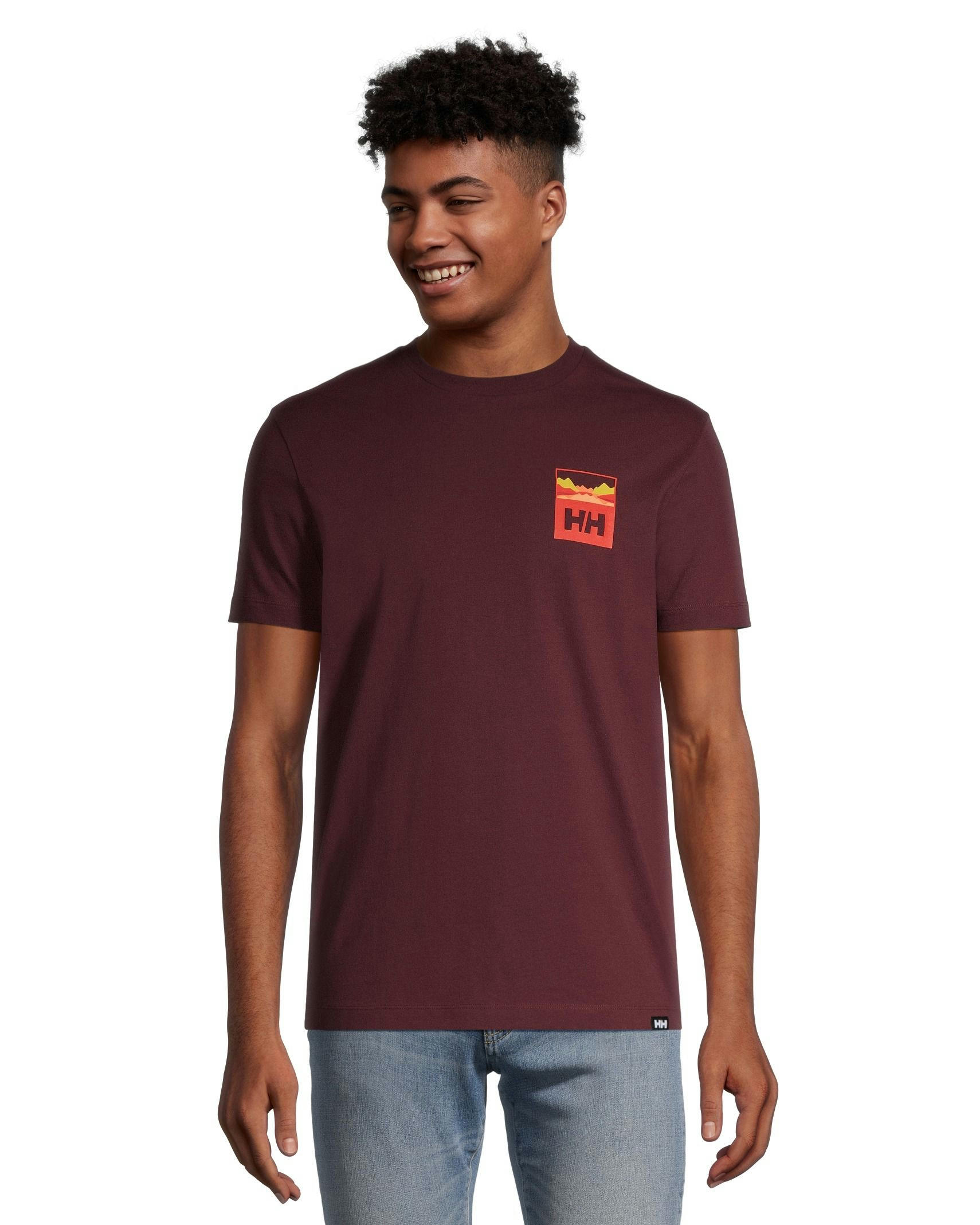 Helly Hansen Men's Back Mountain Graphic Short Sleeve T Shirt